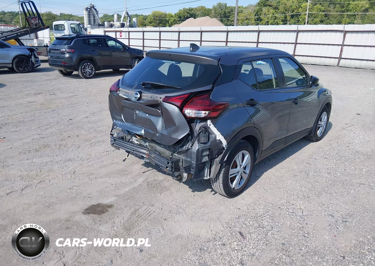 2021 Nissan Kicks S Xtronic Cvt VIN:3N1CP5BV5ML553656 - 4