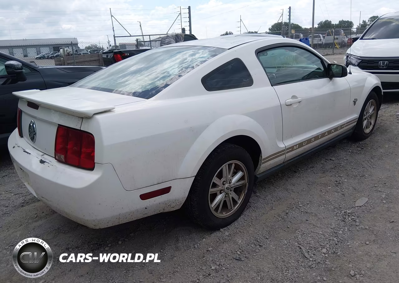 2009 Ford Mustang V6-V6 Premium VIN:1ZVHT80N195112324 - 4