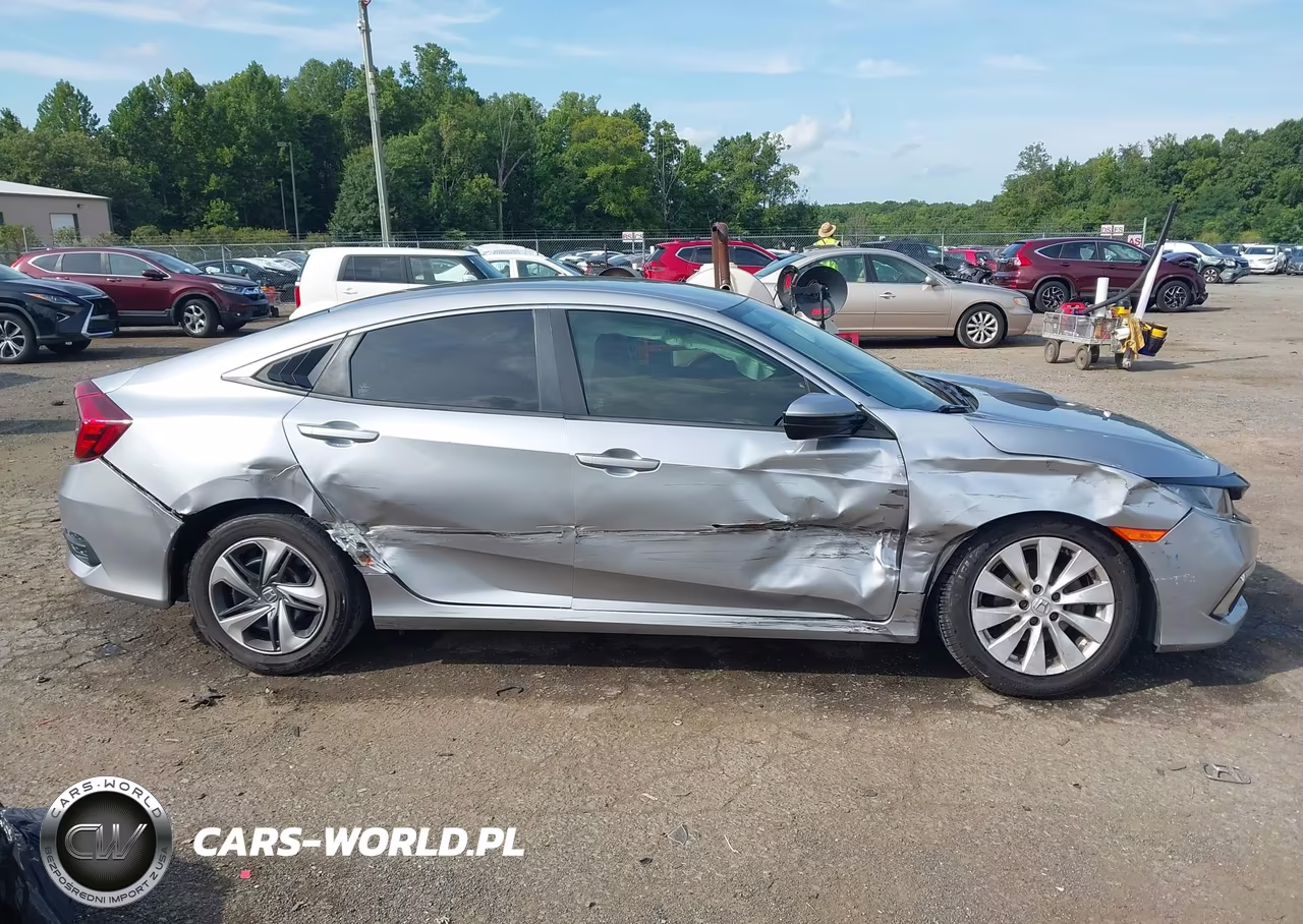 2020 Honda Civic Lx VIN:2HGFC2F67LH563041 - 13