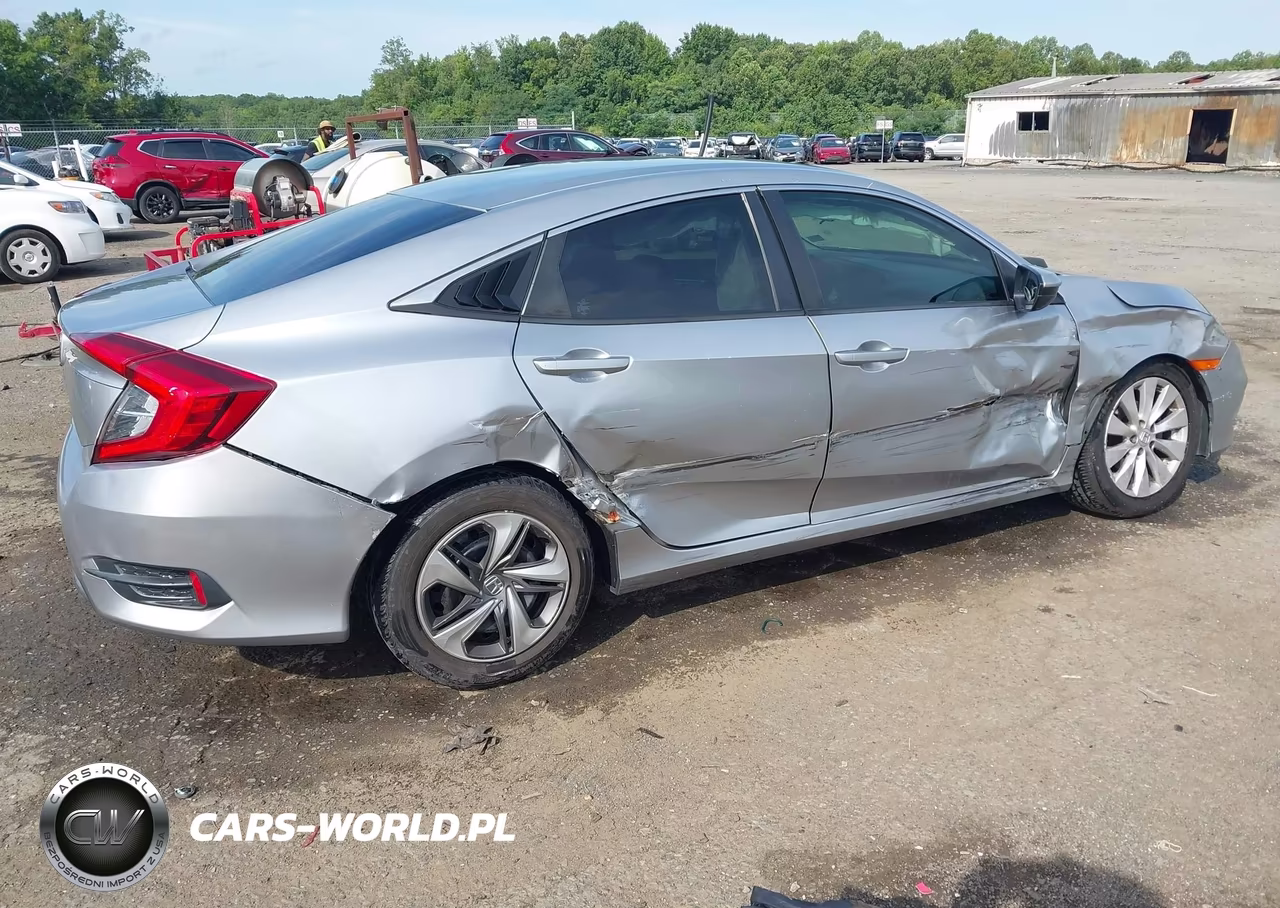 2020 Honda Civic Lx VIN:2HGFC2F67LH563041 - 4
