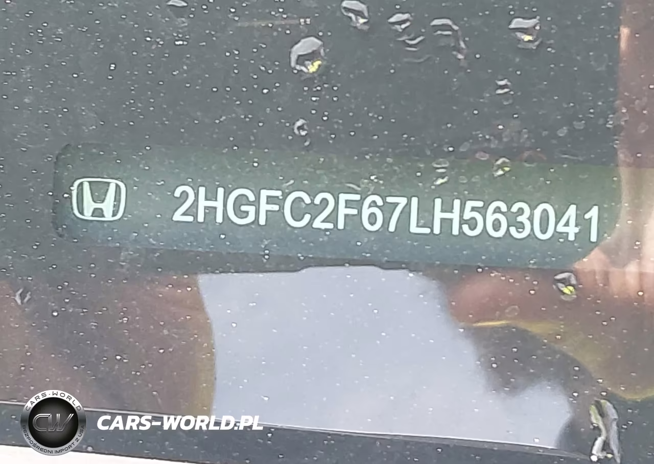 2020 Honda Civic Lx VIN:2HGFC2F67LH563041 - 9