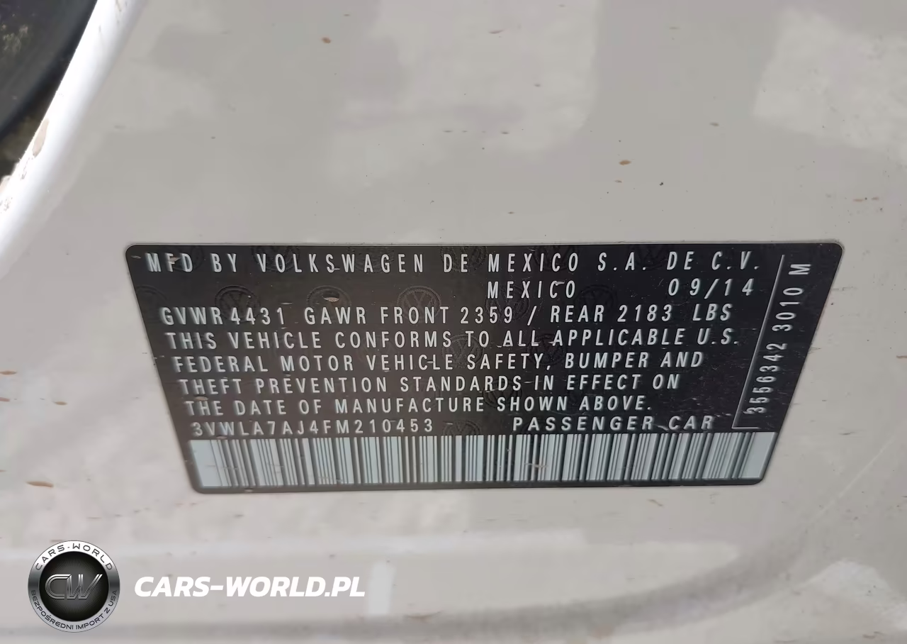2015 Volkswagen Jetta 2.0L Tdi Sel VIN:3VWLA7AJ4FM210453 - 9