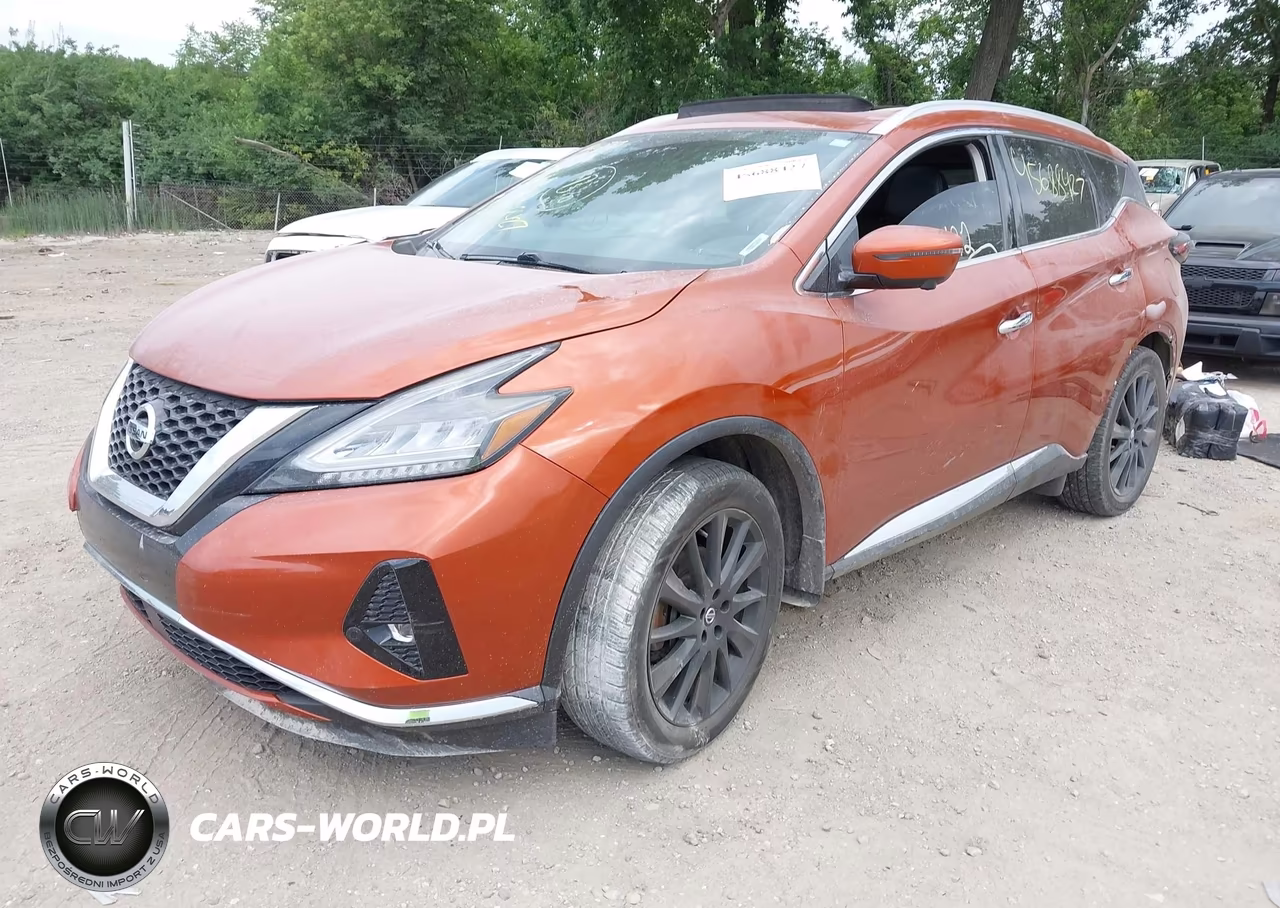 2020 Nissan Murano Platinum Intelligent Awd VIN:5N1AZ2DS7LN112492 - 2