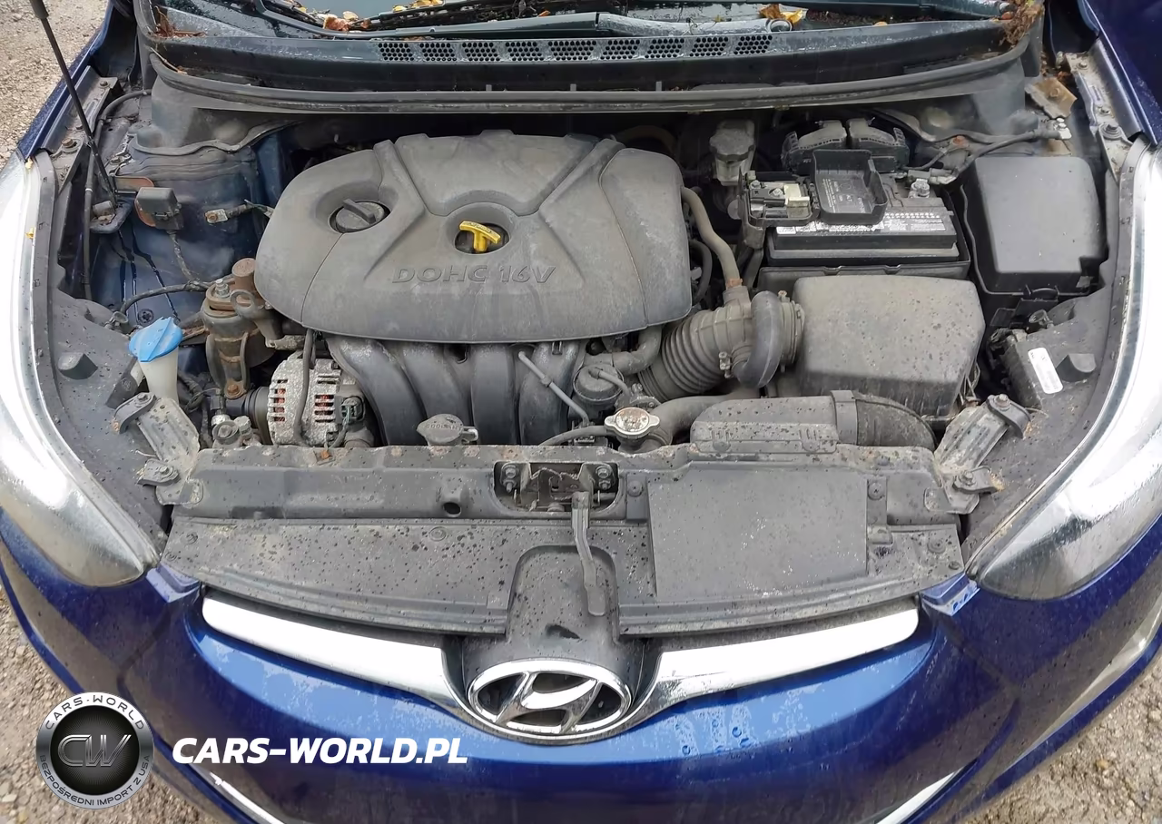 2014 Hyundai Elantra Se VIN:5NPDH4AE3EH461733 - 10