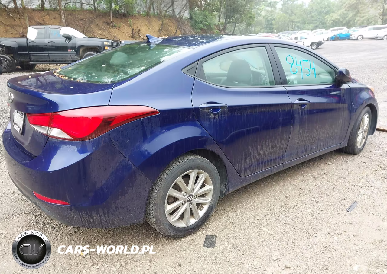 2014 Hyundai Elantra Se VIN:5NPDH4AE3EH461733 - 4