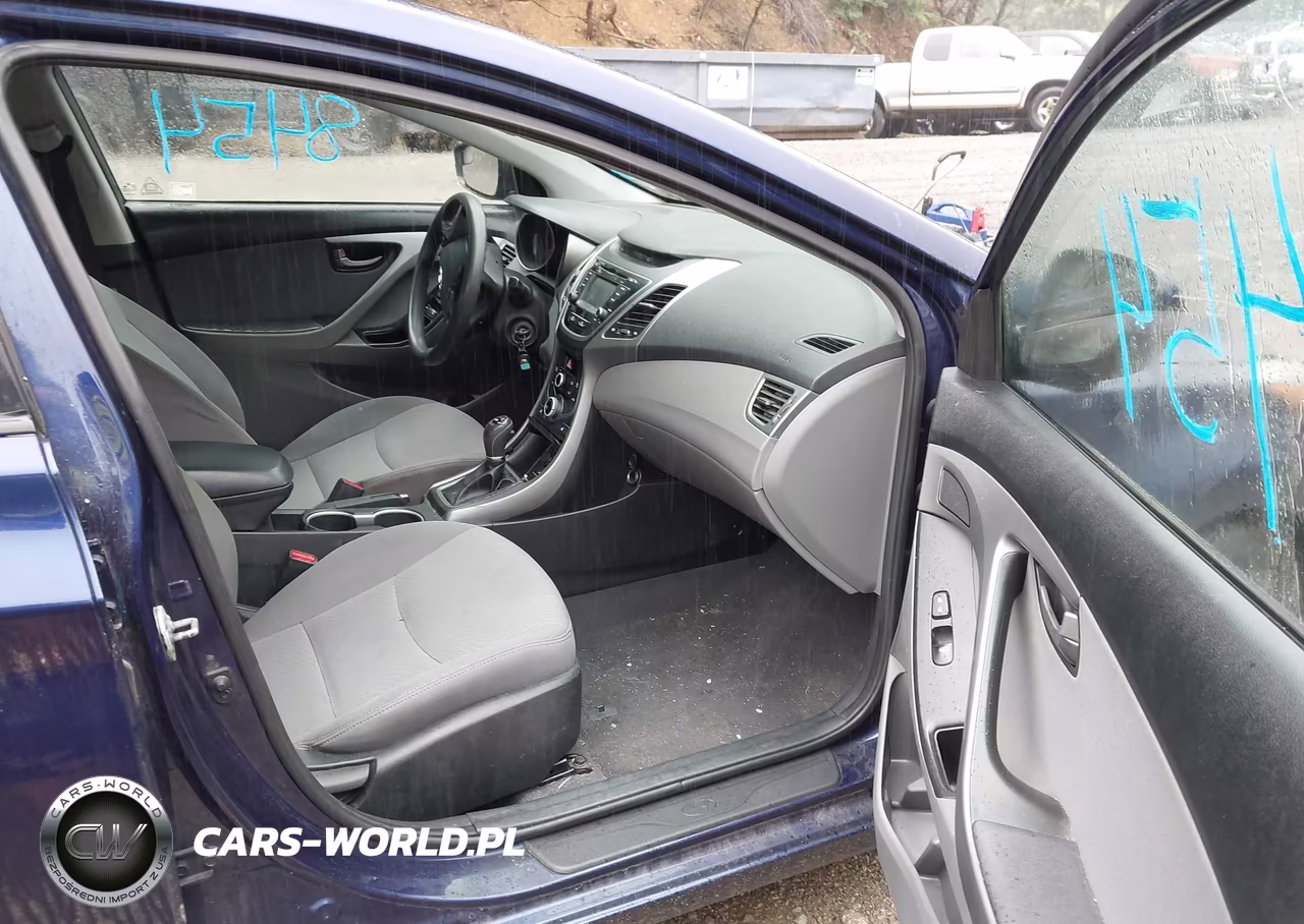2014 Hyundai Elantra Se VIN:5NPDH4AE3EH461733 - 5