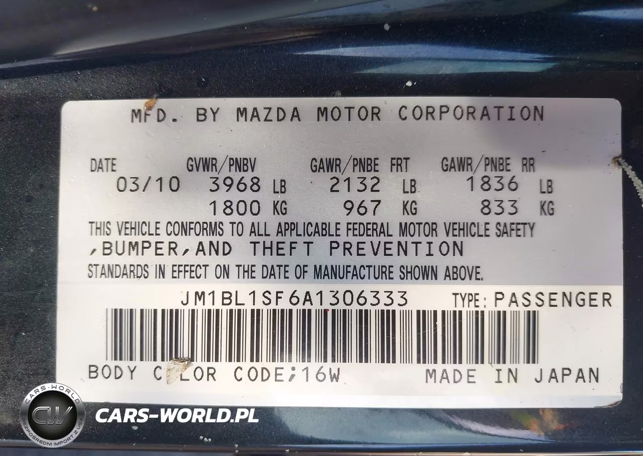 2010 Mazda Mazda3 I Sport VIN:JM1BL1SF6A1306333 - 9