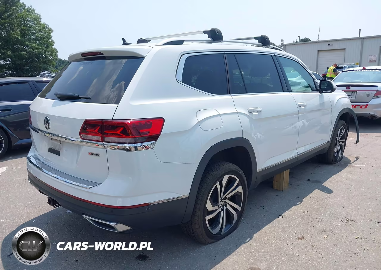 2021 Volkswagen Atlas 3.6L V6 Sel Premium VIN:1V2TR2CA1MC533786 - 4