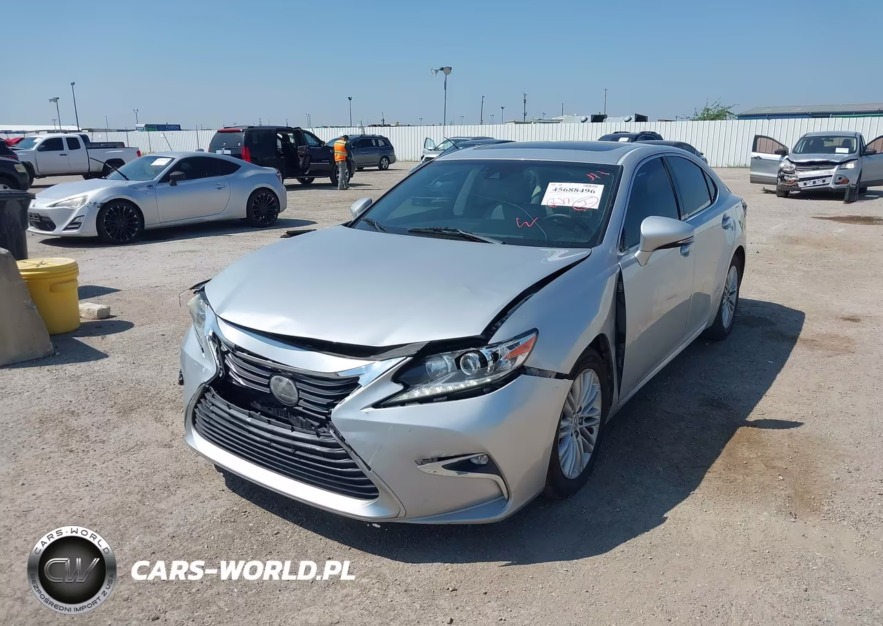 2017 Lexus Es 350 VIN:58ABK1GG3HU052954 - 2