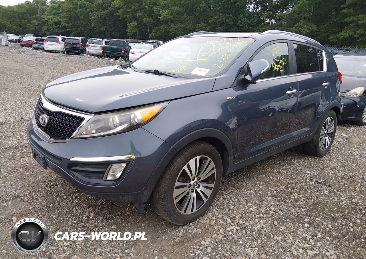 2014 Kia Sportage Ex VIN:KNDPCCAC4E7633180 - 2