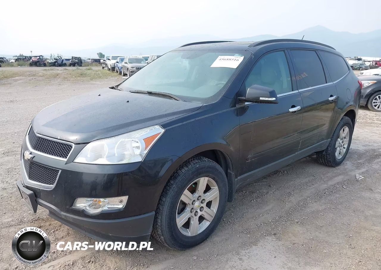 2012 Chevrolet Traverse 2Lt VIN:1GNKVJED7CJ207017 - 2