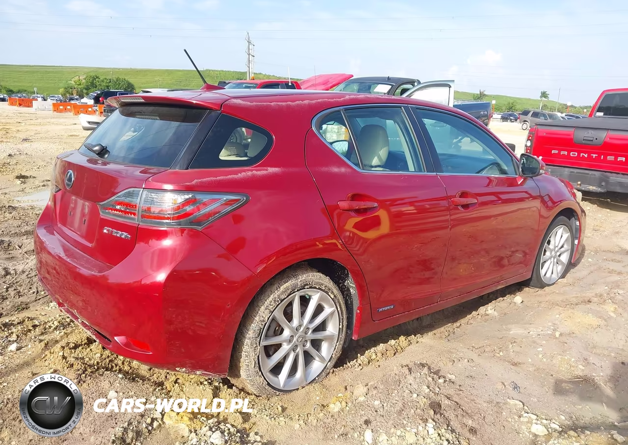 2011 Lexus Ct 200H Premium VIN:JTHKD5BH5B2002765 - 4