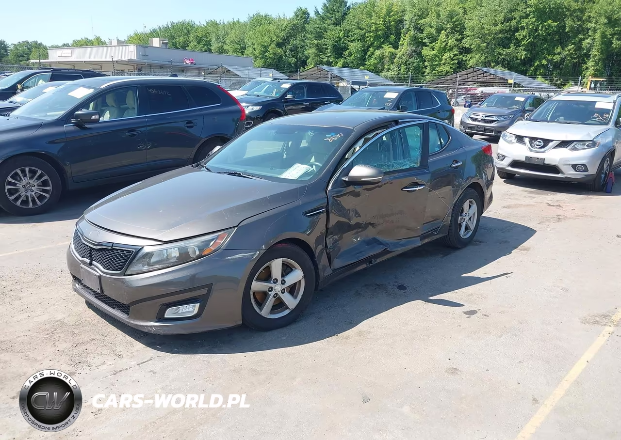 2014 Kia Optima Lx VIN:5XXGM4A76EG290756 - 2