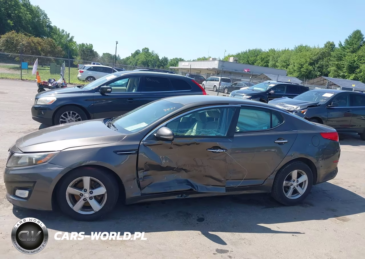 2014 Kia Optima Lx VIN:5XXGM4A76EG290756 - 6