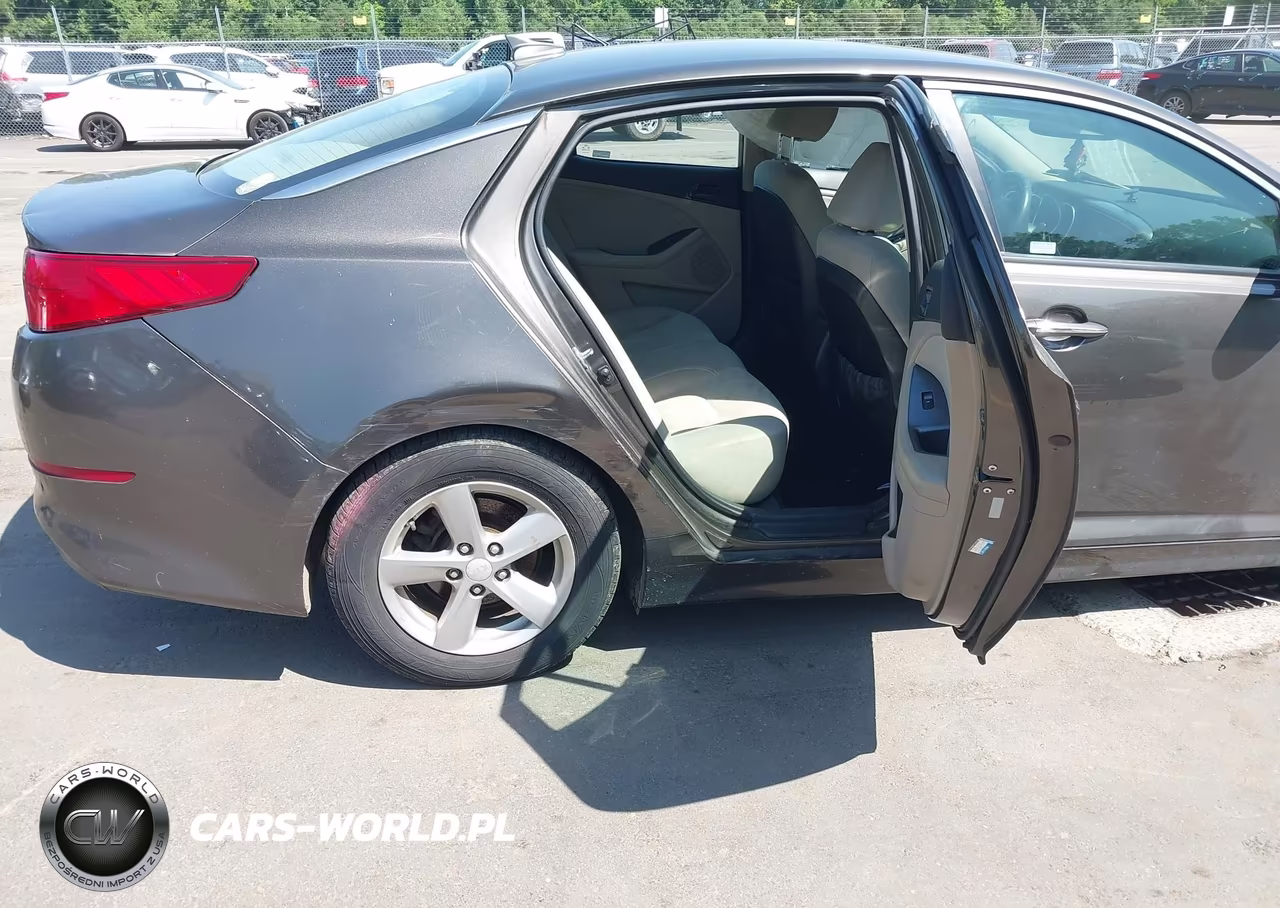 2014 Kia Optima Lx VIN:5XXGM4A76EG290756 - 8