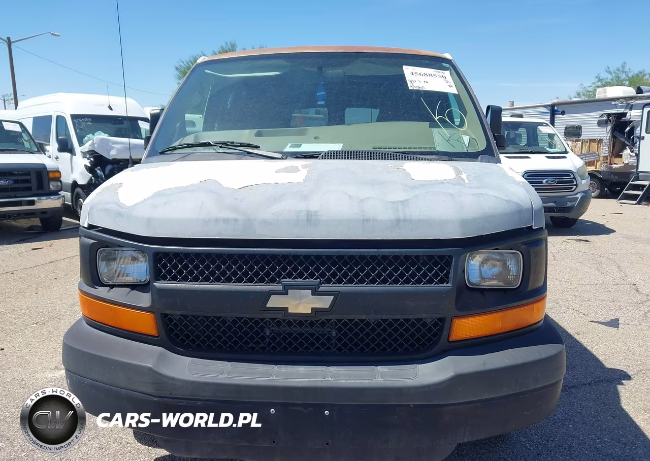2008 Chevrolet Express Work Van VIN:1GCHG35C381182561 - 12