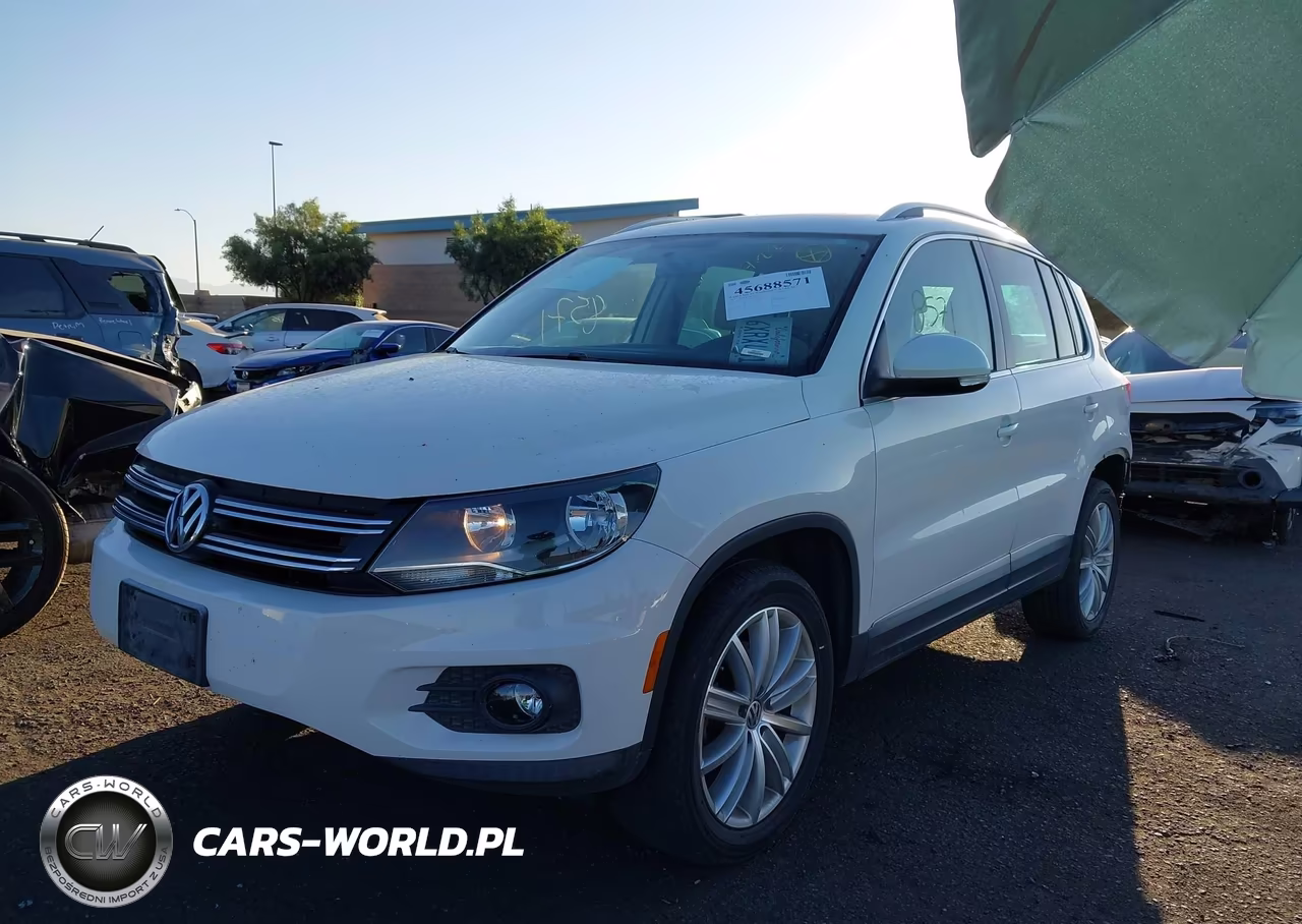 2013 Volkswagen Tiguan Se VIN:WVGAV7AX6DW525802 - 2