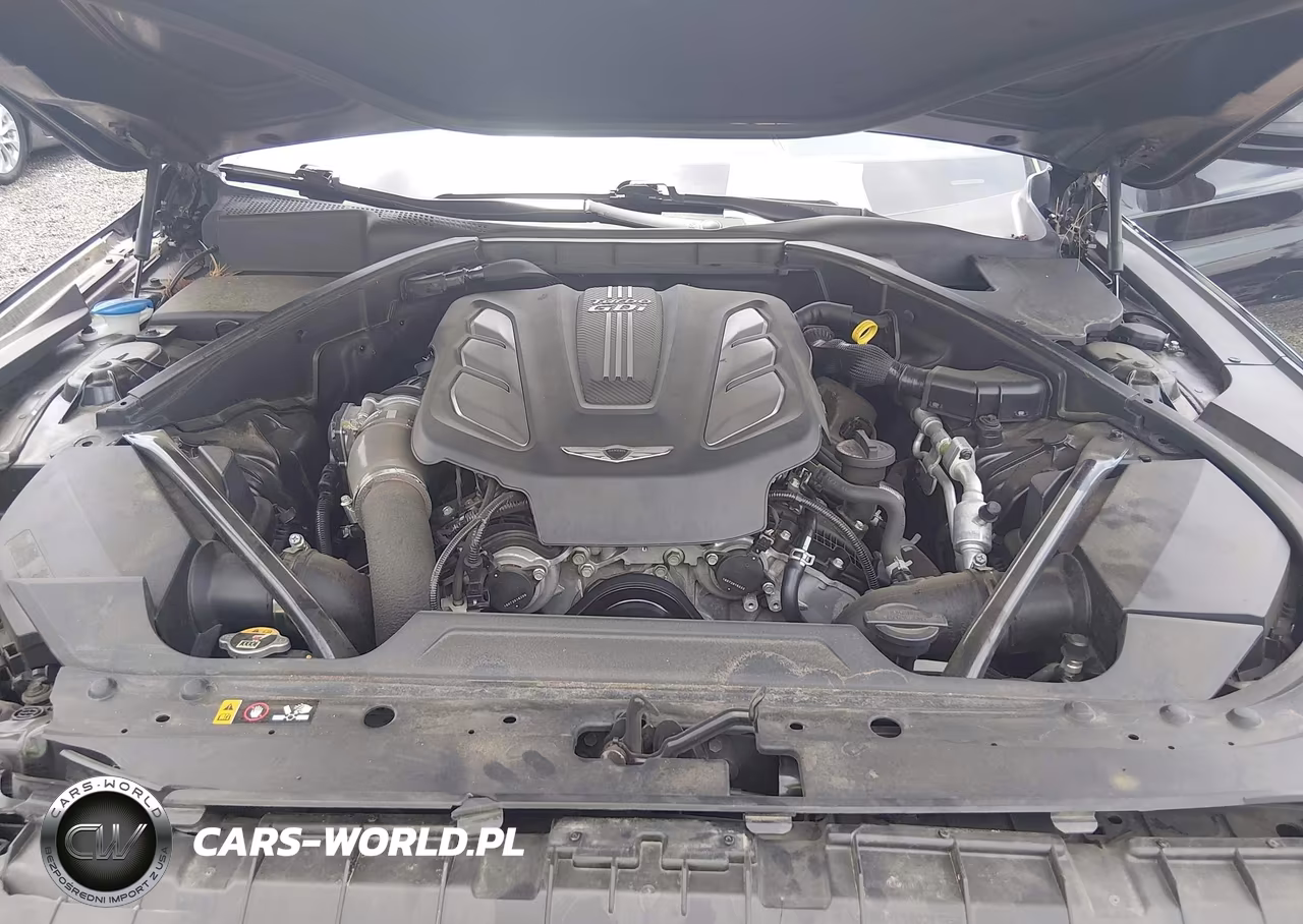 2019 Genesis G80 3.3T Sport VIN:KMTFN4JB7KU313319 - 10