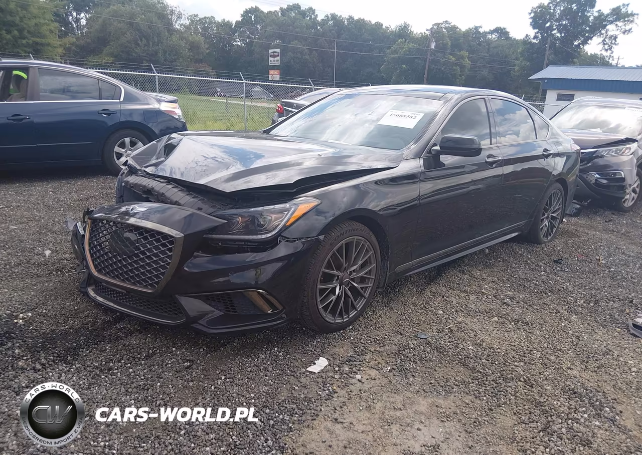 2019 Genesis G80 3.3T Sport VIN:KMTFN4JB7KU313319 - 2