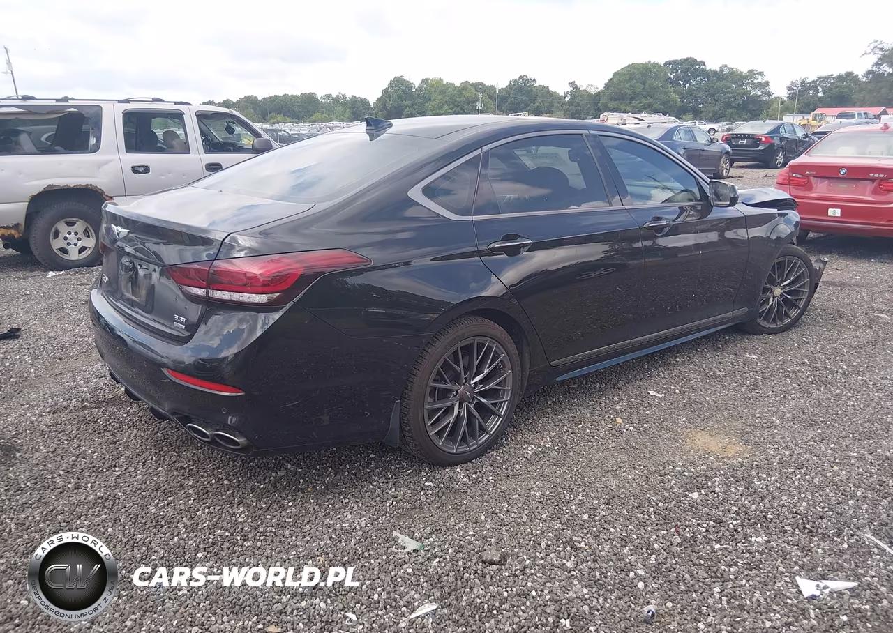 2019 Genesis G80 3.3T Sport VIN:KMTFN4JB7KU313319 - 4