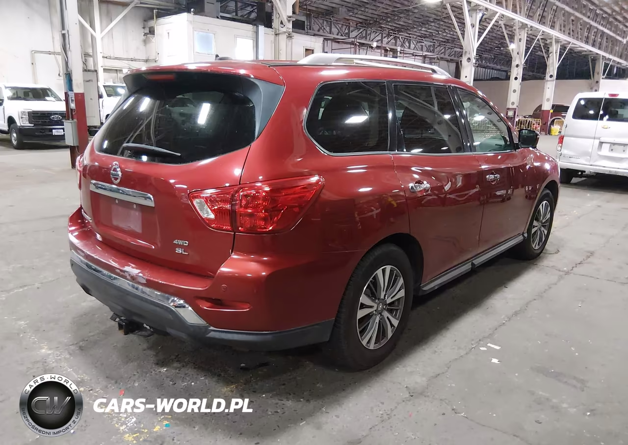 2017 Nissan Pathfinder Sl VIN:5N1DR2MM2HC633718 - 4