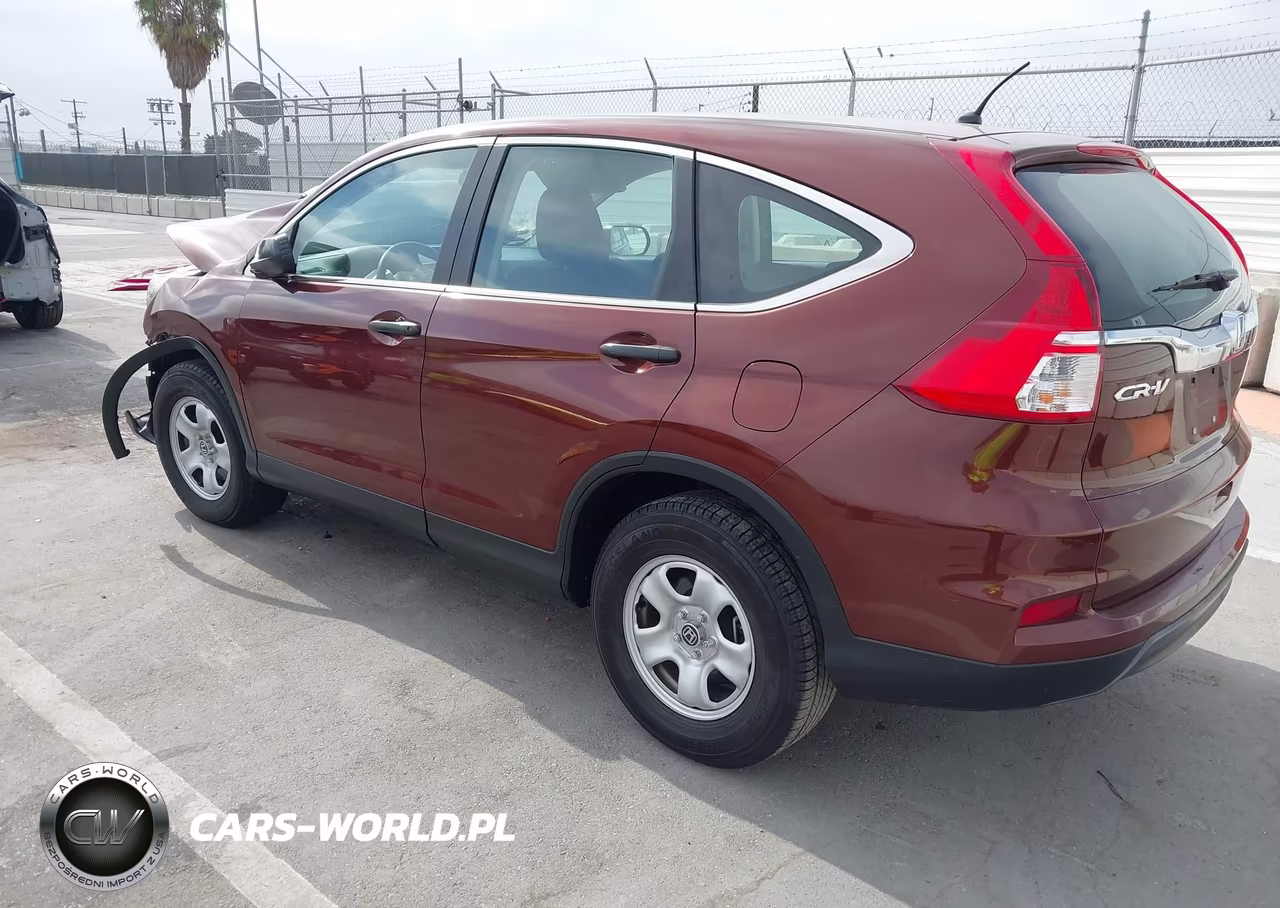 2015 Honda Cr-V Lx VIN:3CZRM3H31FG700202 - 3