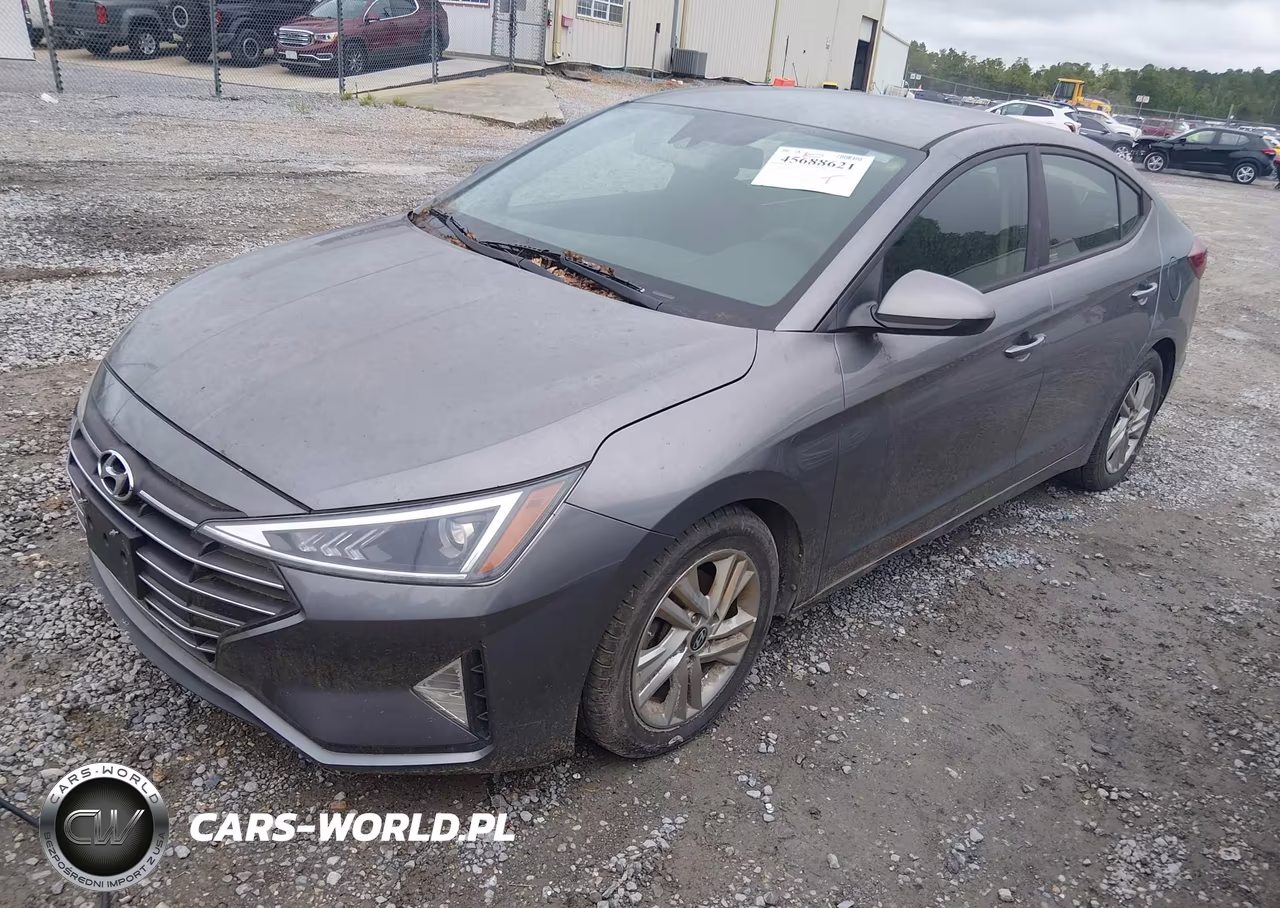 2019 Hyundai Elantra Sel VIN:5NPD84LF8KH404641 - 2