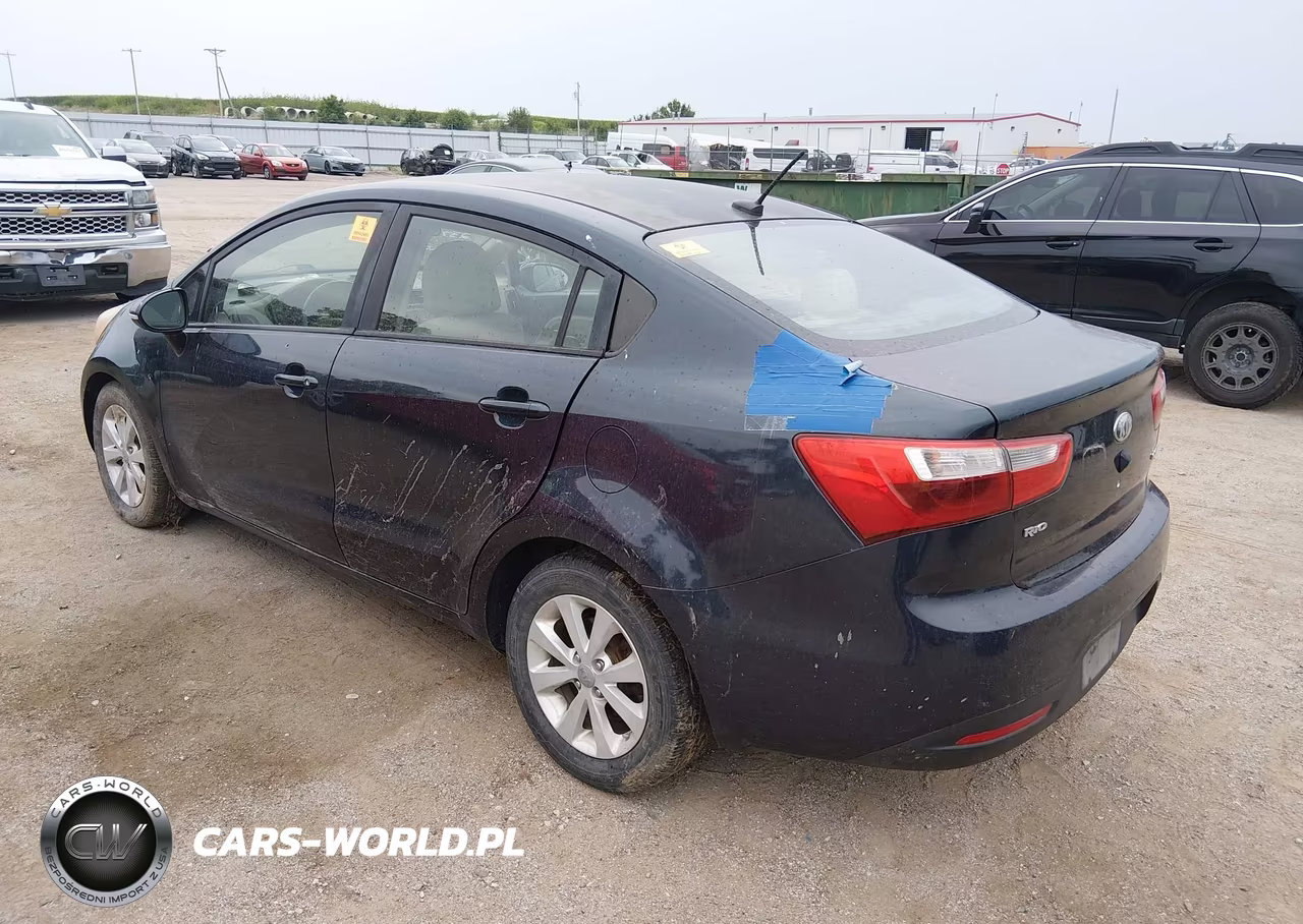 2013 Kia Rio Ex VIN:KNADN4A37D6165823 - 3