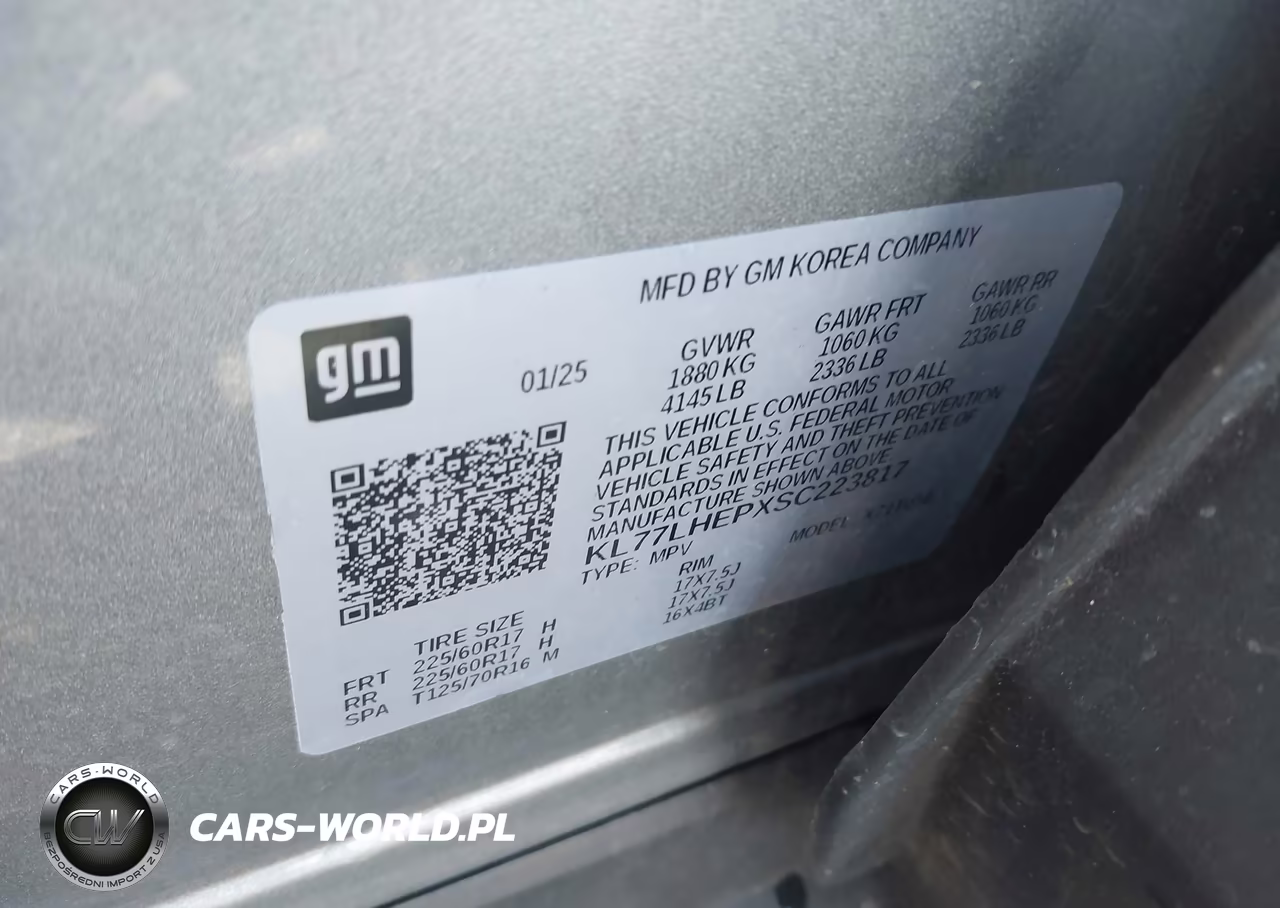 2025 Chevrolet Trax Fwd Lt VIN:KL77LHEPXSC223817 - 9