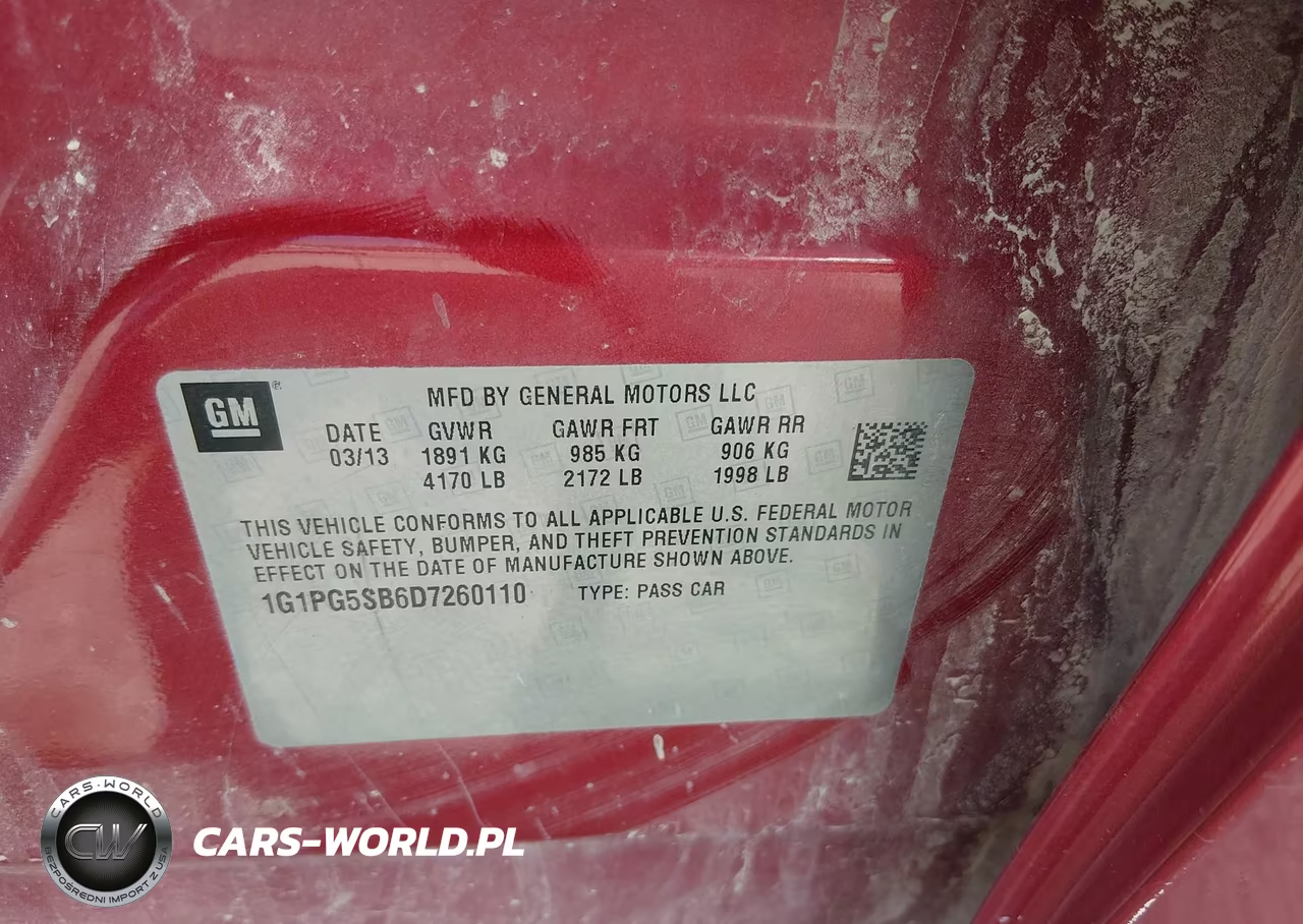 2013 Chevrolet Cruze Ltz VIN:1G1PG5SB6D7260110 - 9