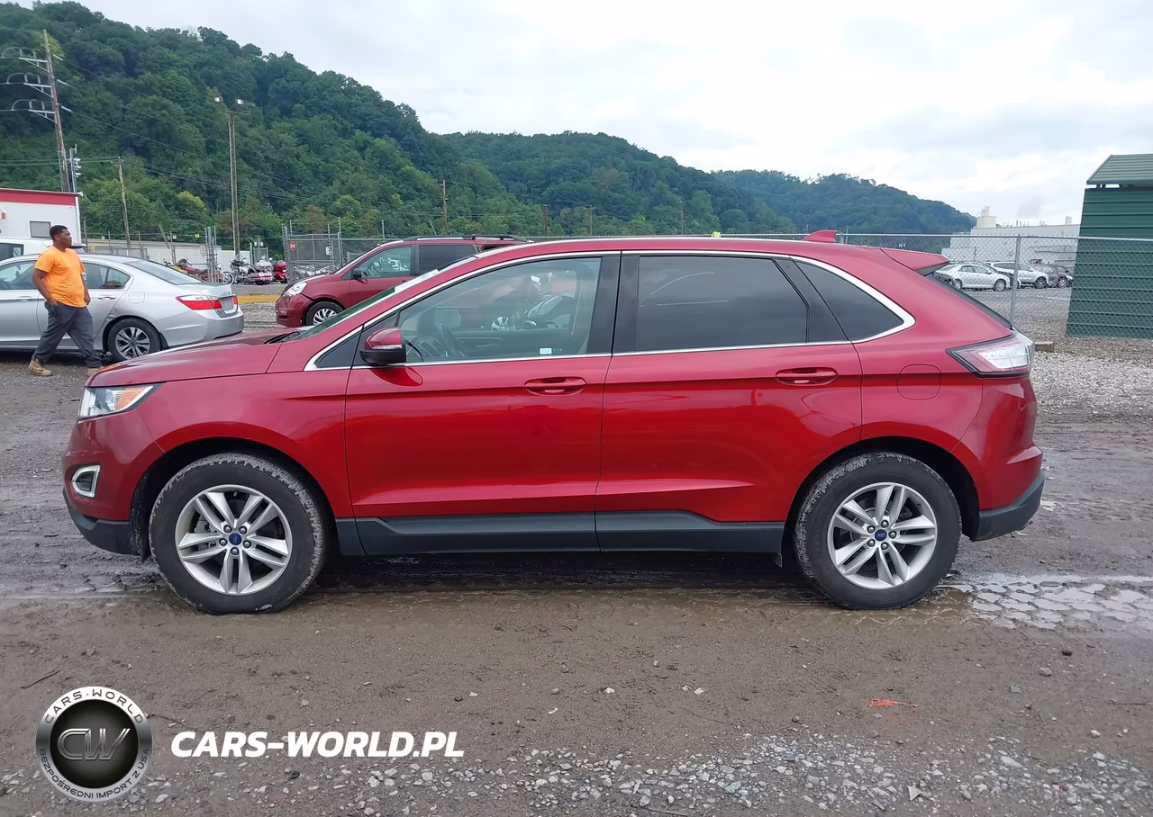 2017 Ford Edge Sel VIN:2FMPK3J99HBC01246 - 14