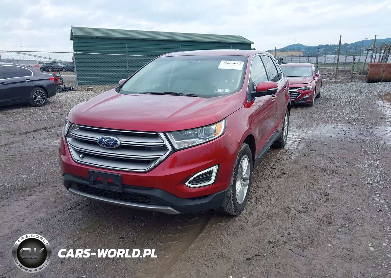 2017 Ford Edge Sel VIN:2FMPK3J99HBC01246 - 2
