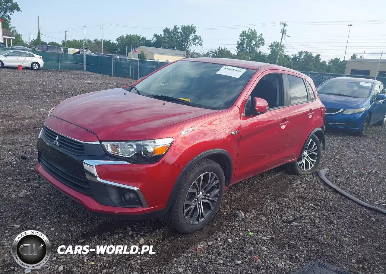 2017 Mitsubishi Outlander Sport 2.0 Es-2.0 Le VIN:JA4AR3AU4HZ011579 - 2