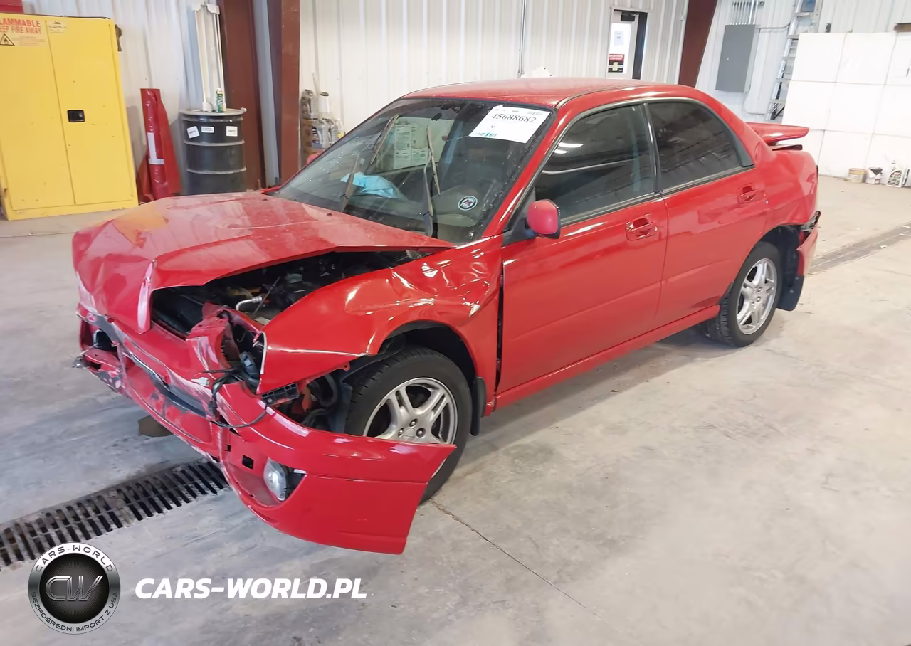 2004 Subaru Impreza 2.5Rs VIN:JF1GD67514H508644 - 2