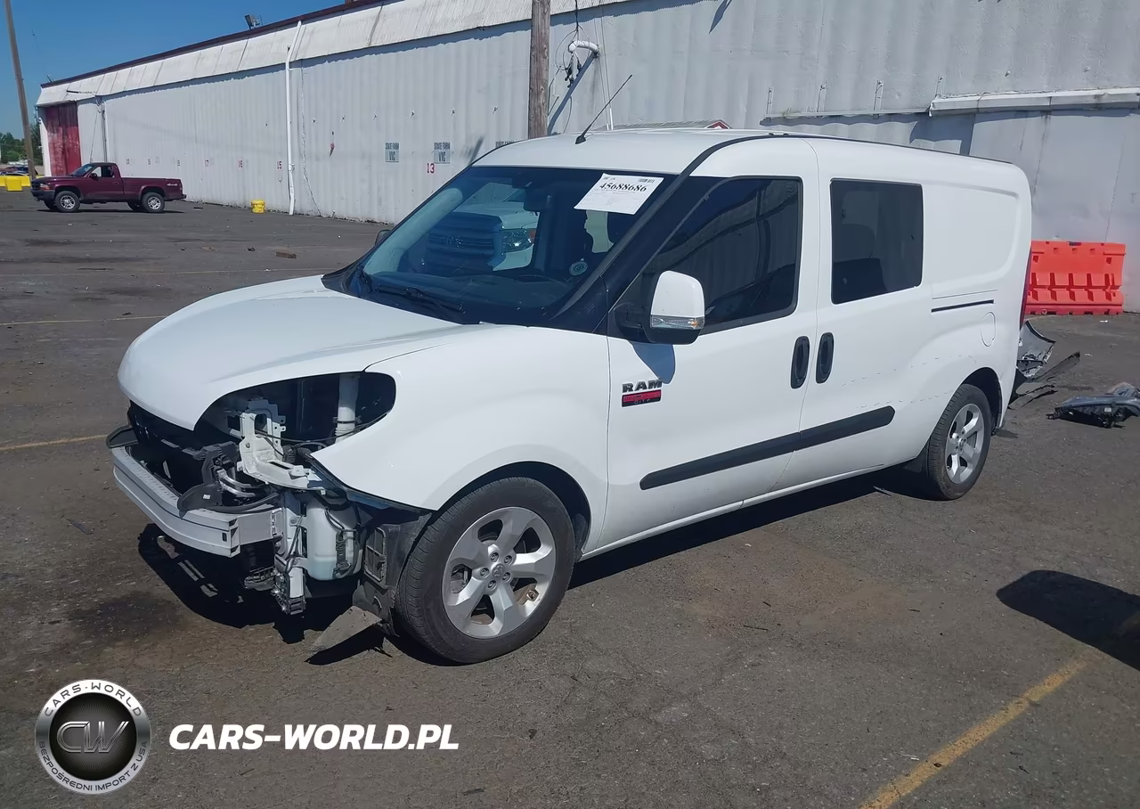 2018 Ram Promaster City Slt VIN:ZFBERFBB2J6J21465 - 2