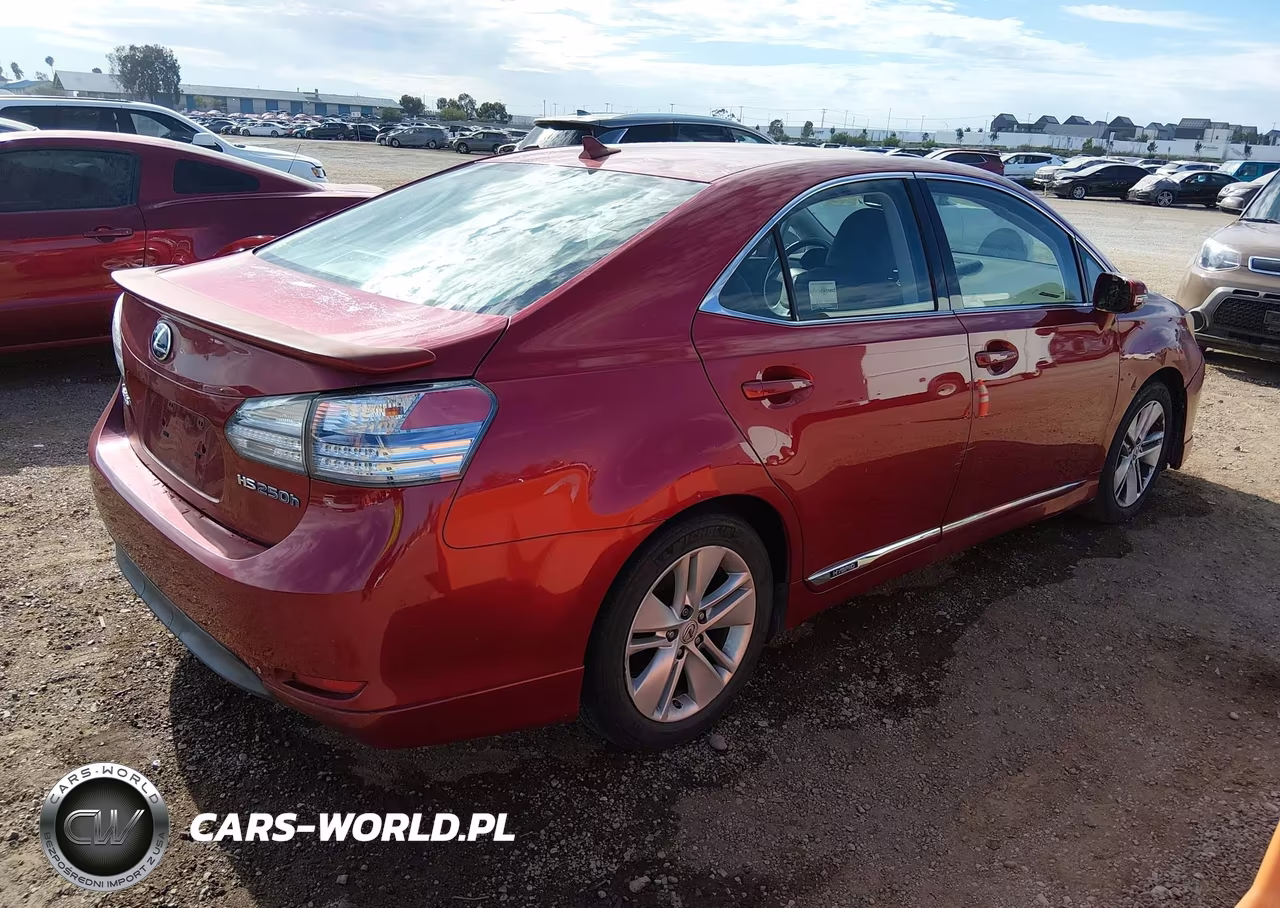 2010 Lexus Hs 250H VIN:JTHBB1BA4A2027317 - 4