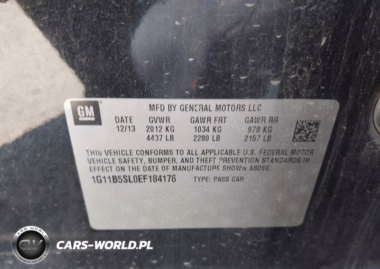 2014 Chevrolet Malibu 1Ls VIN:1G11B5SL0EF184176 - 9