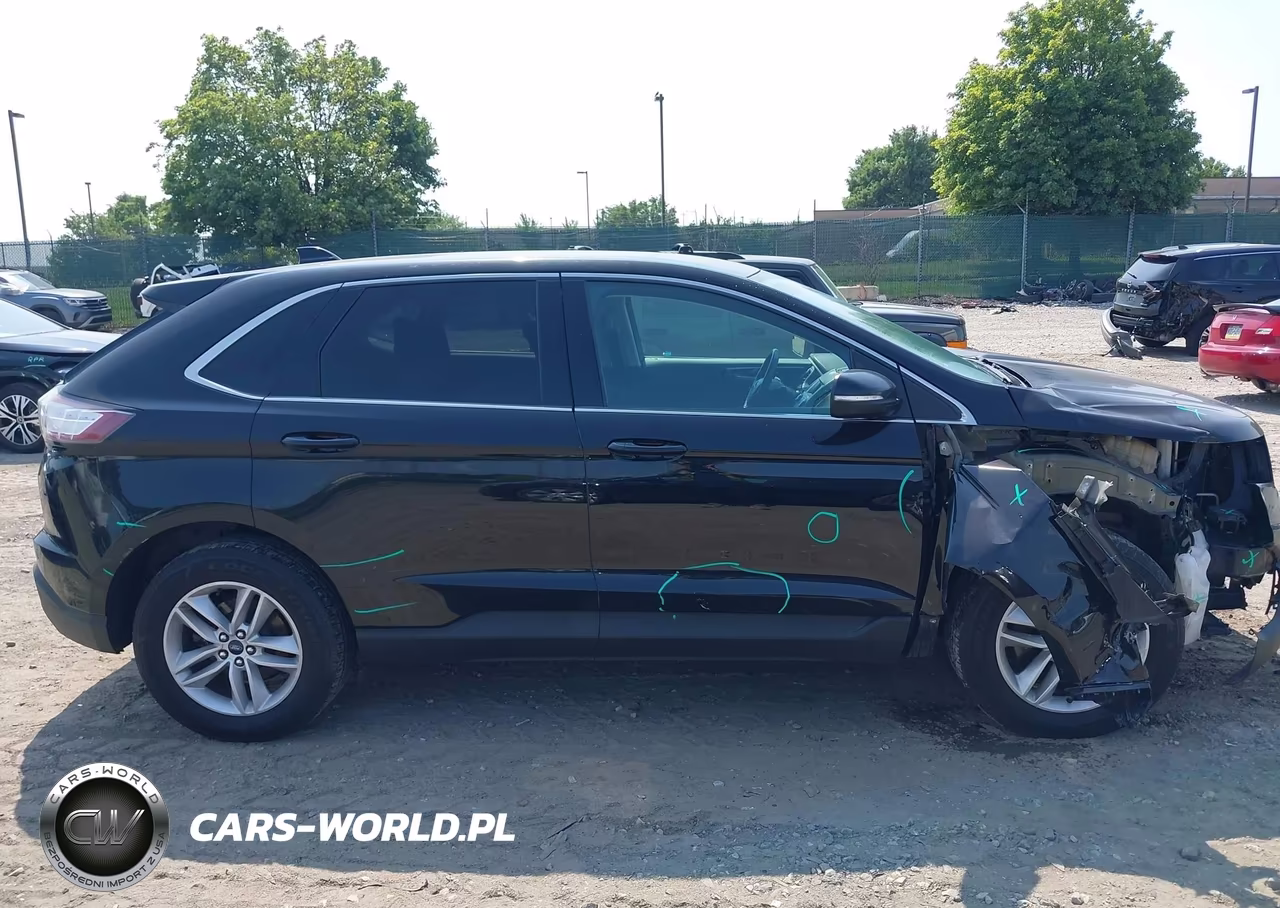 2017 Ford Edge Sel VIN:2FMPK4J87HBC58252 - 13