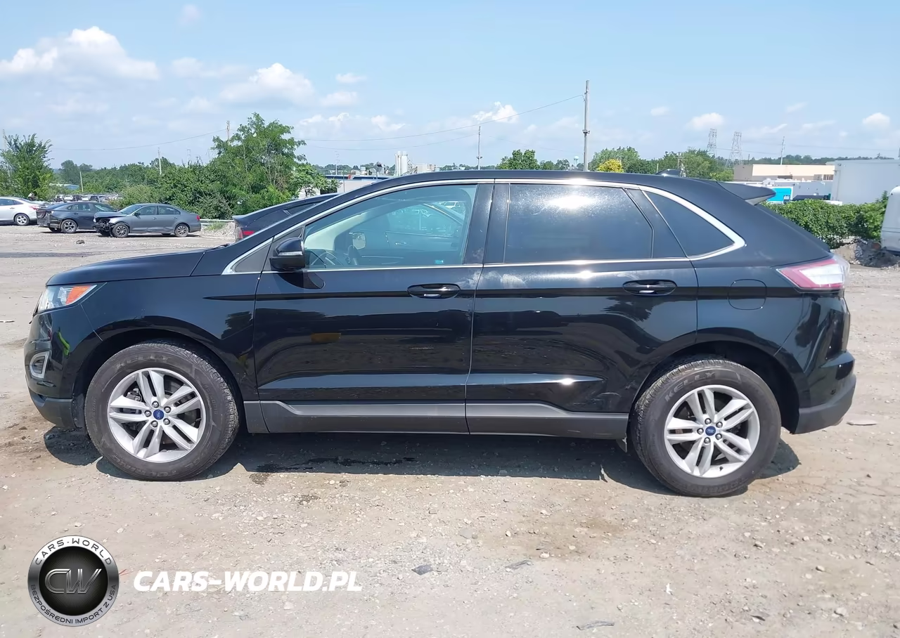2017 Ford Edge Sel VIN:2FMPK4J87HBC58252 - 14