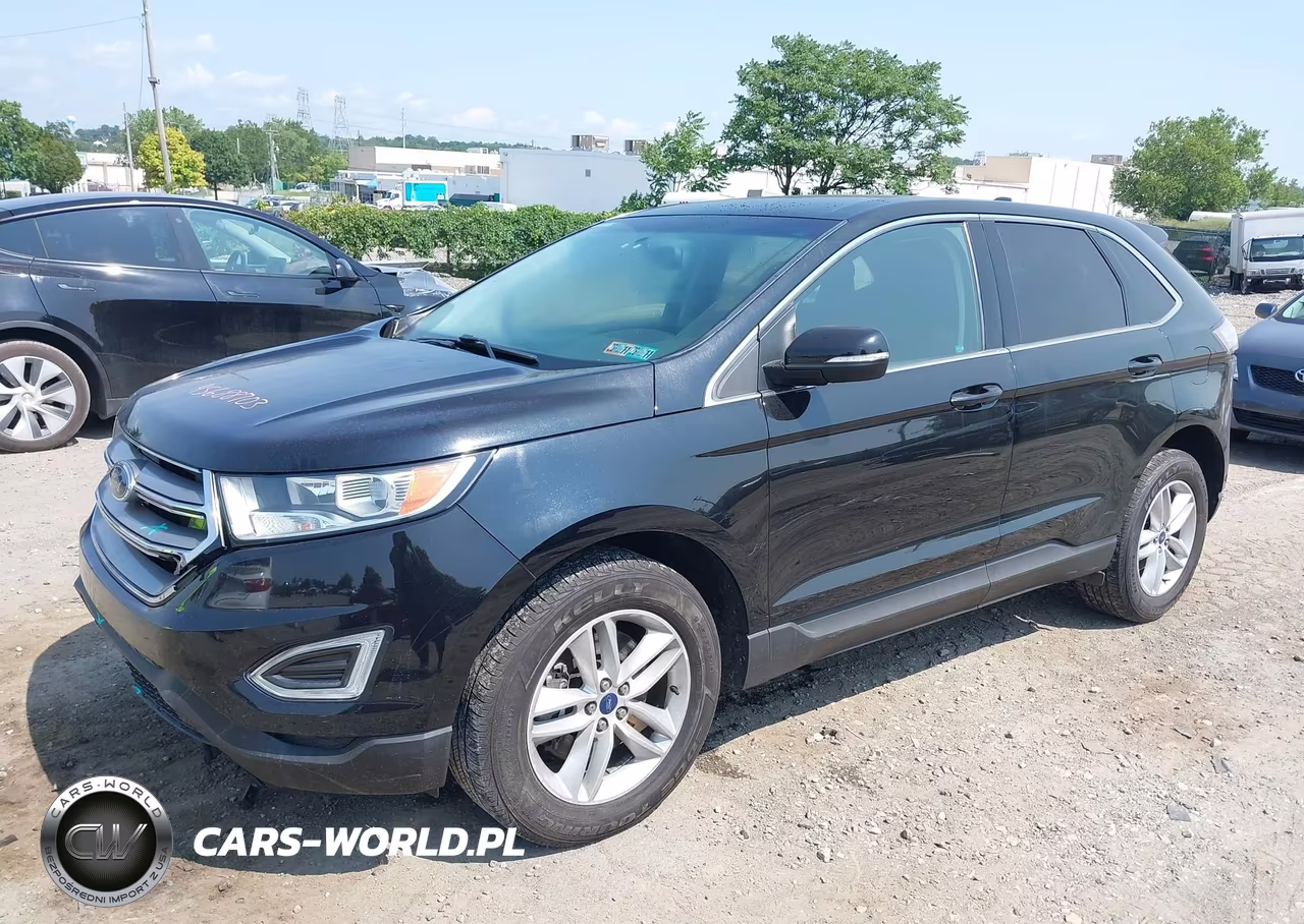 2017 Ford Edge Sel VIN:2FMPK4J87HBC58252 - 2