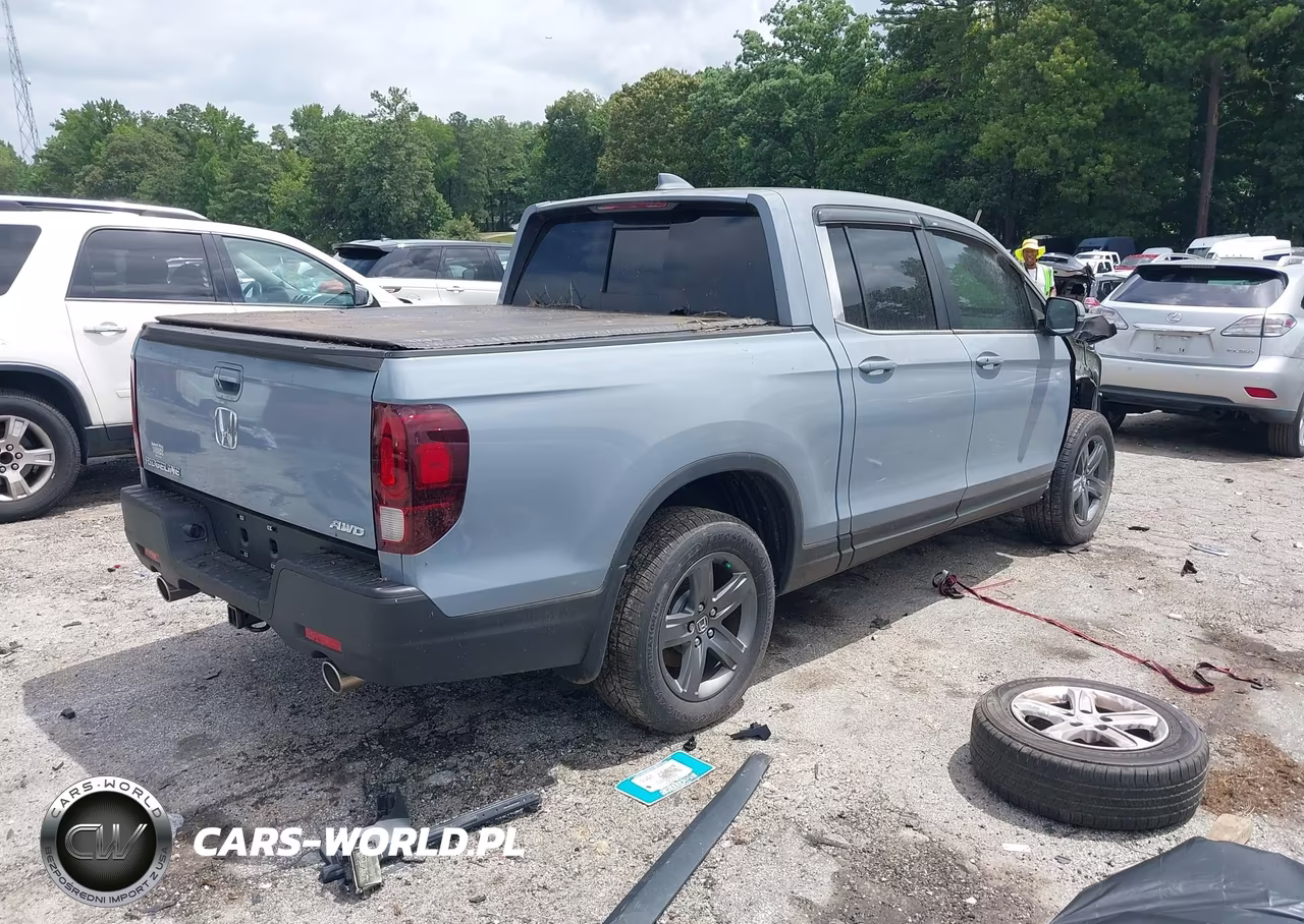 2023 Honda Ridgeline Rtl VIN:5FPYK3F57PB050060 - 4