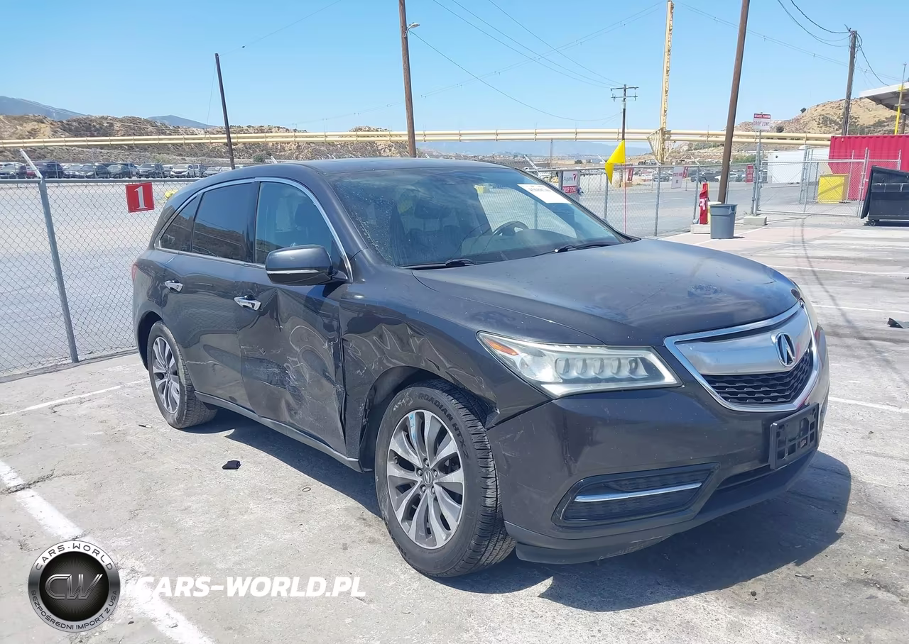 2015 Acura Mdx Technology Package