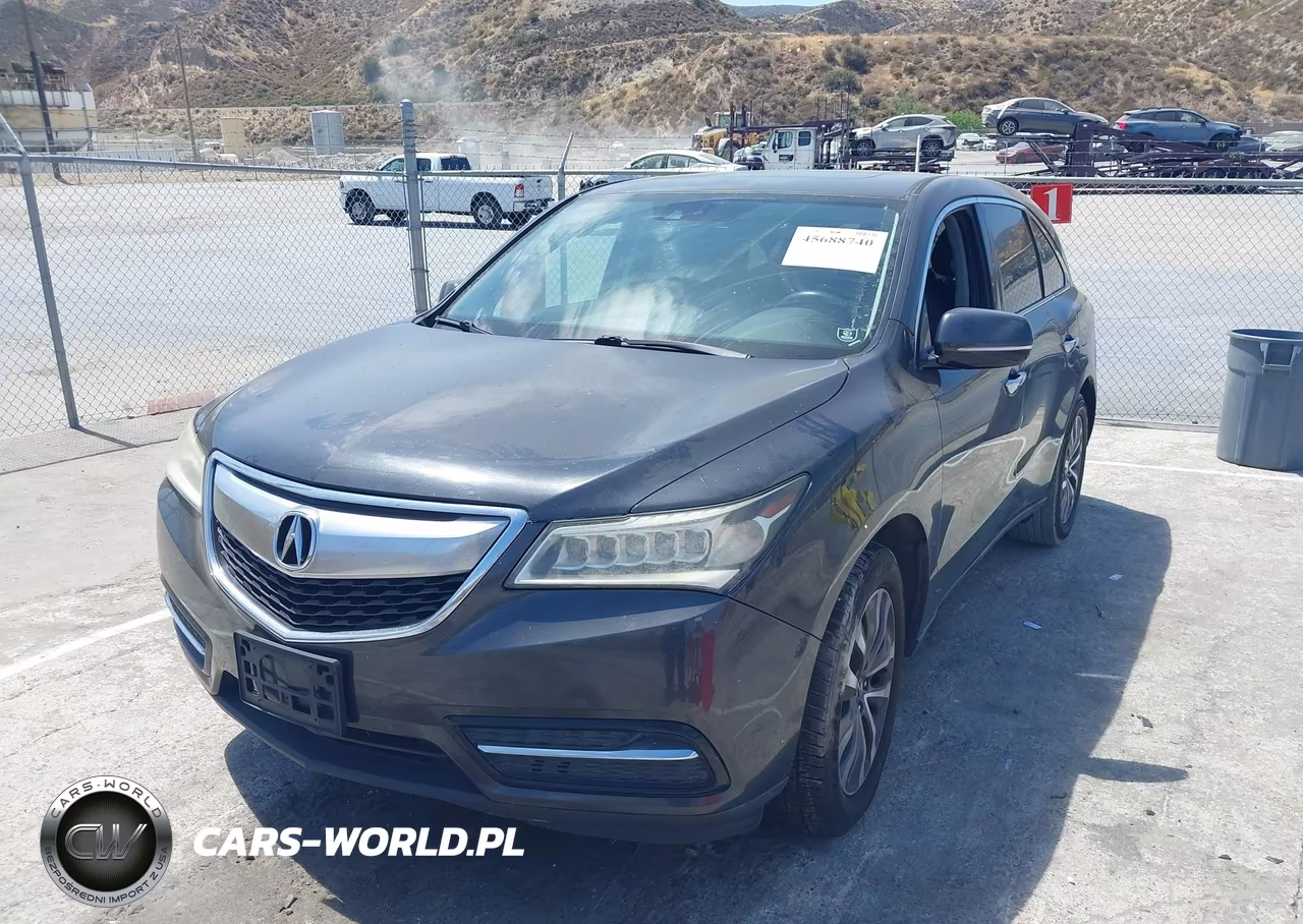 2015 Acura Mdx Technology Package VIN:5FRYD3H40FB009497 - 2