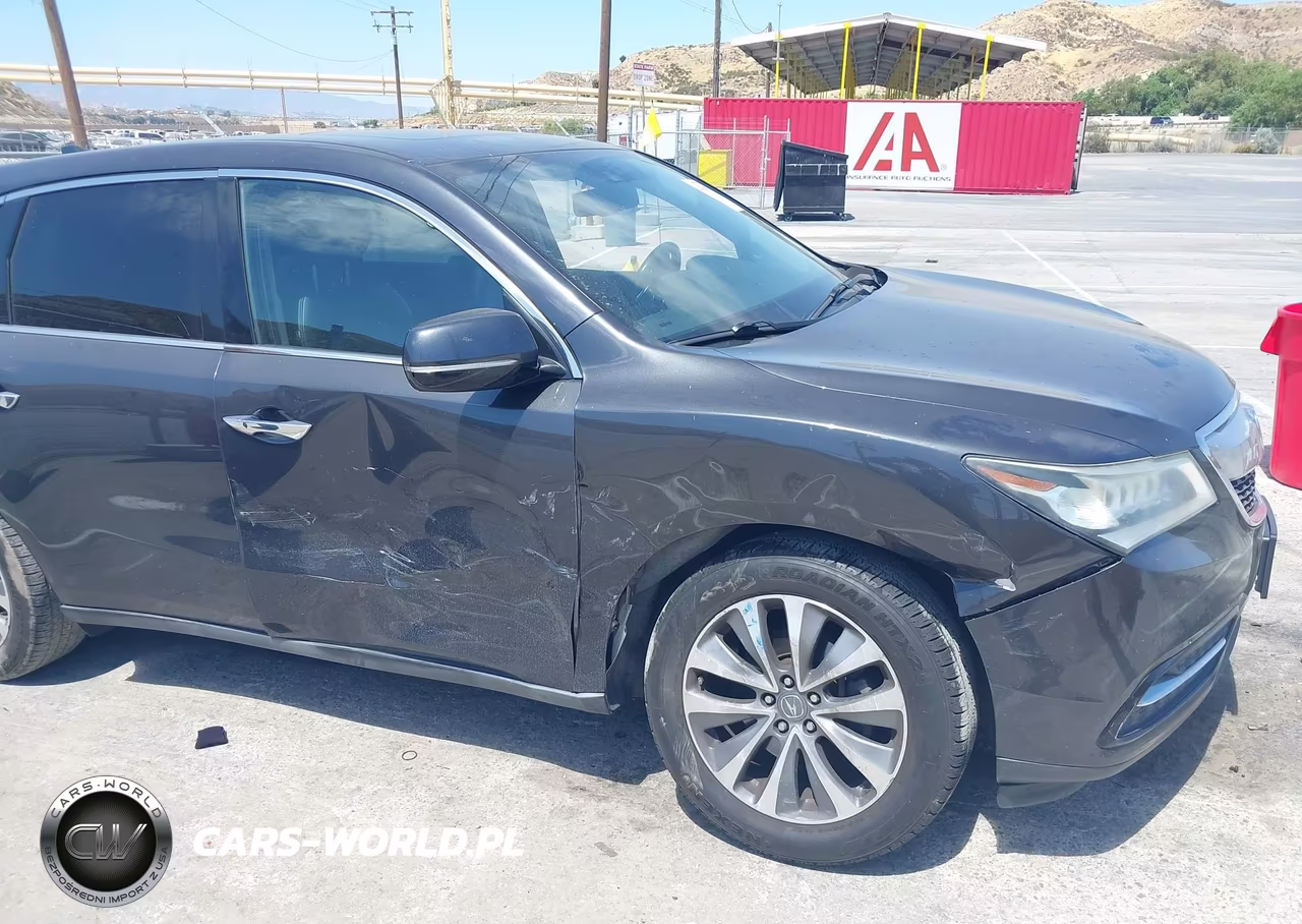 2015 Acura Mdx Technology Package VIN:5FRYD3H40FB009497 - 6