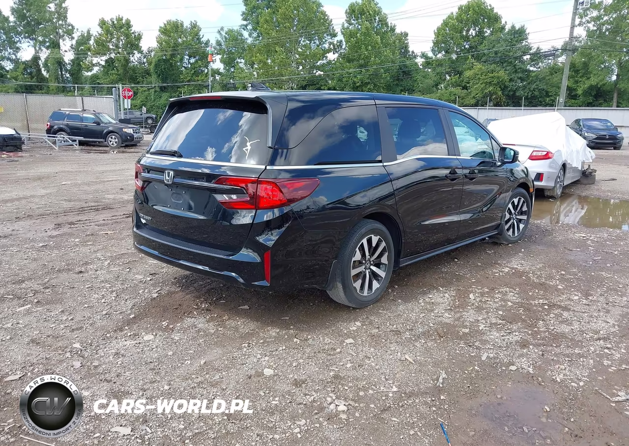 2025 Honda Odyssey Ex-L VIN:5FNRL6H63SB005854 - 4