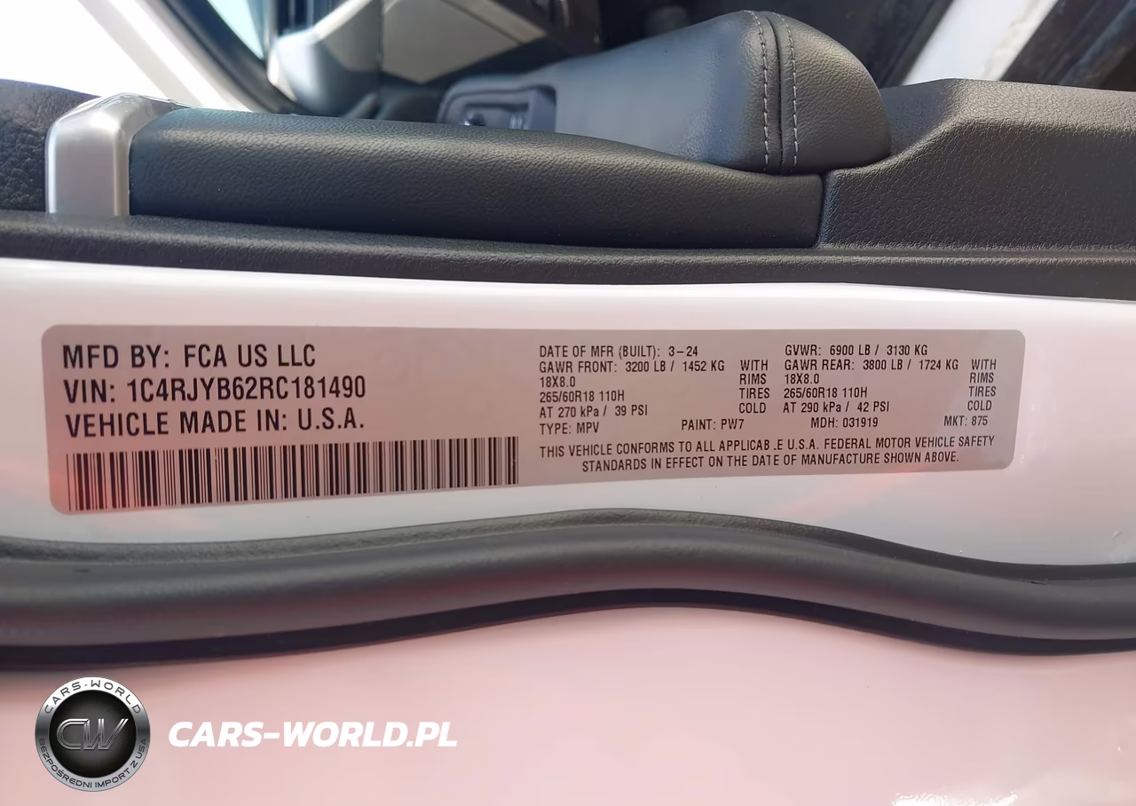 2024 Jeep Grand Cherokee 4Xe VIN:1C4RJYB62RC181490 - 9