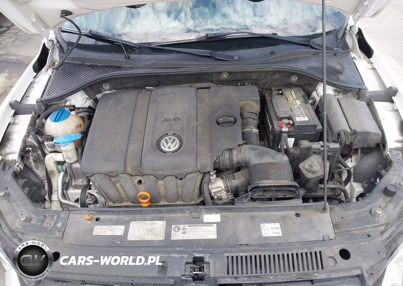 2012 Volkswagen Passat 2.5L Se VIN:1VWBP7A32CC025066 - 10