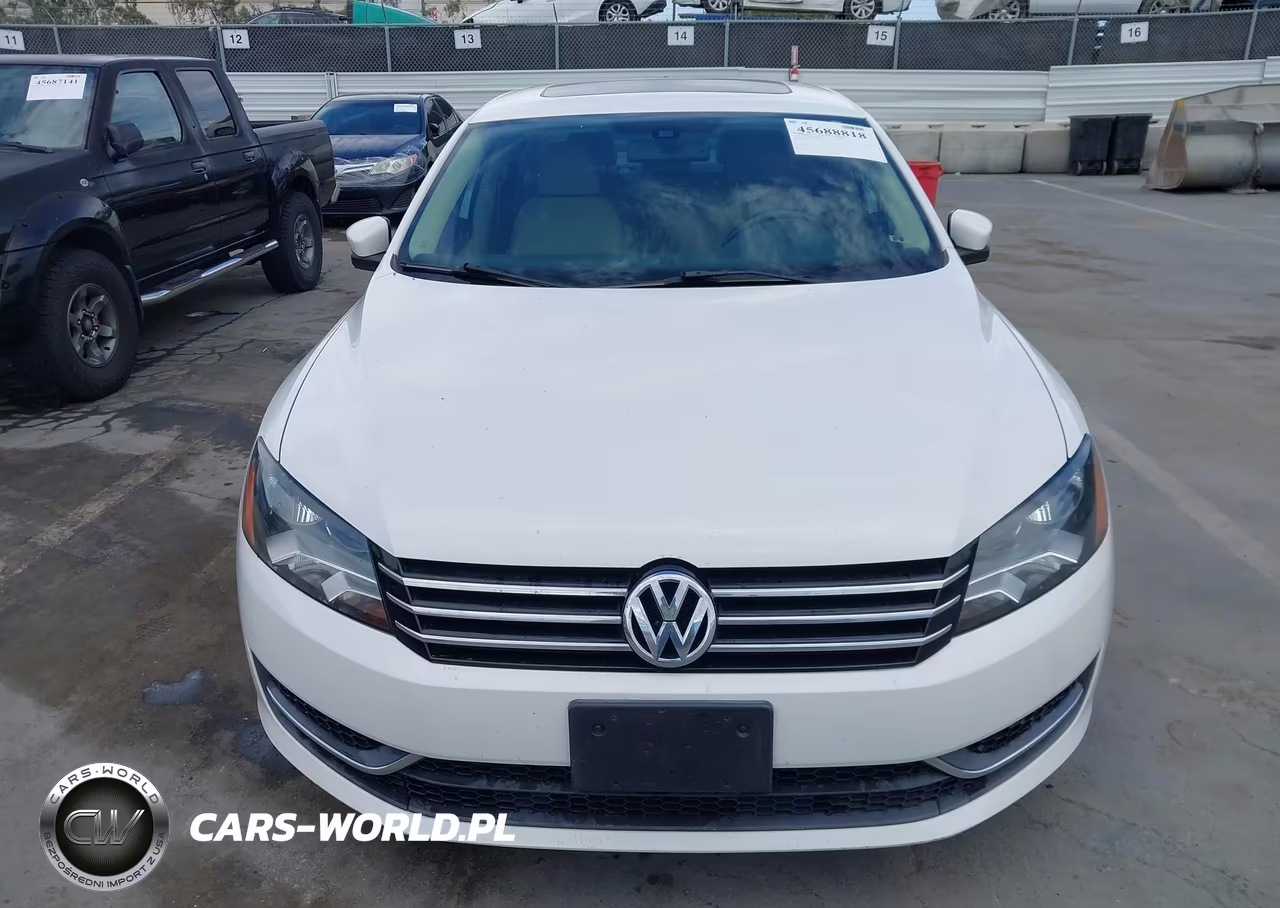 2012 Volkswagen Passat 2.5L Se VIN:1VWBP7A32CC025066 - 6