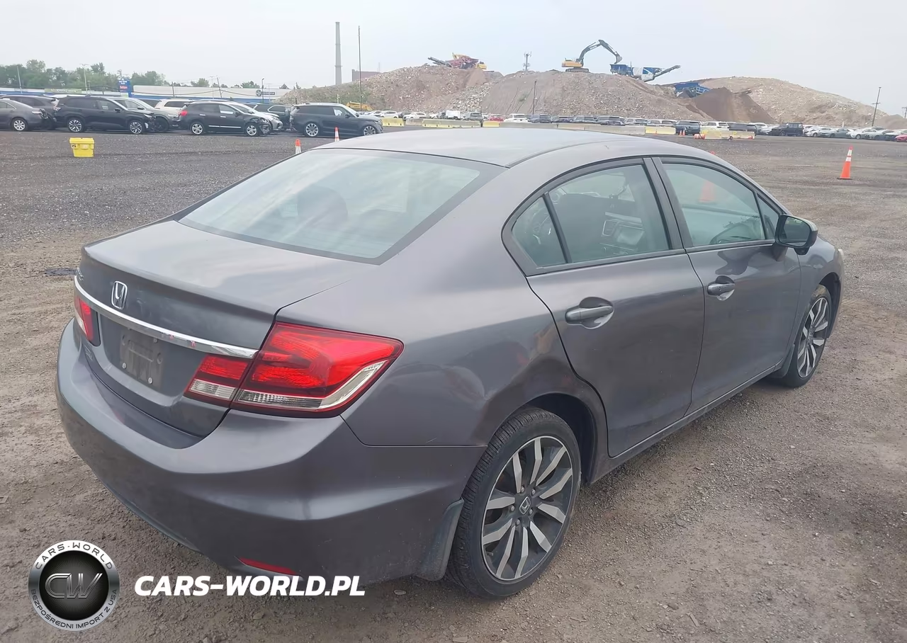2015 Honda Civic Ex-L VIN:2HGFB2F91FH537777 - 4