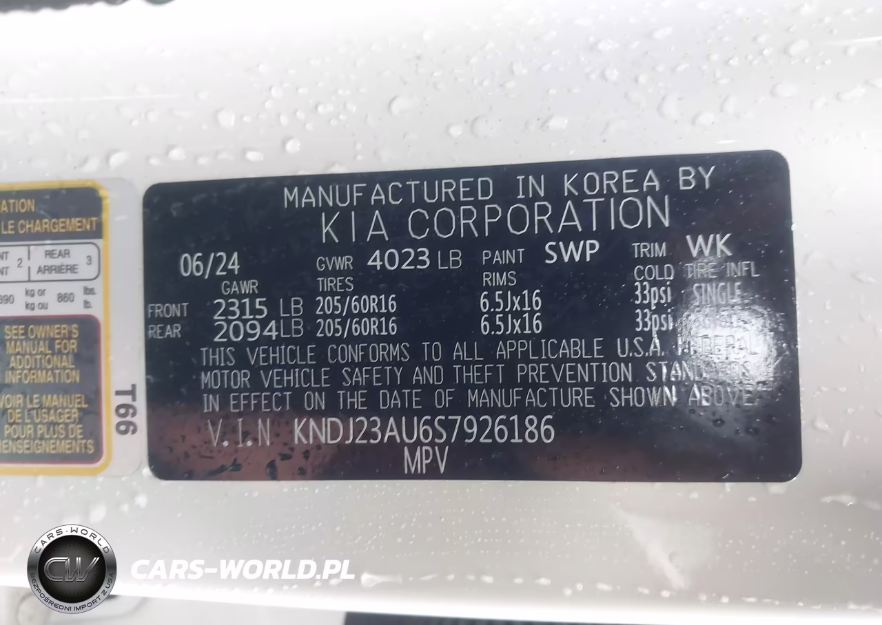 2025 Kia Soul Lx VIN:KNDJ23AU6S7926186 - 9